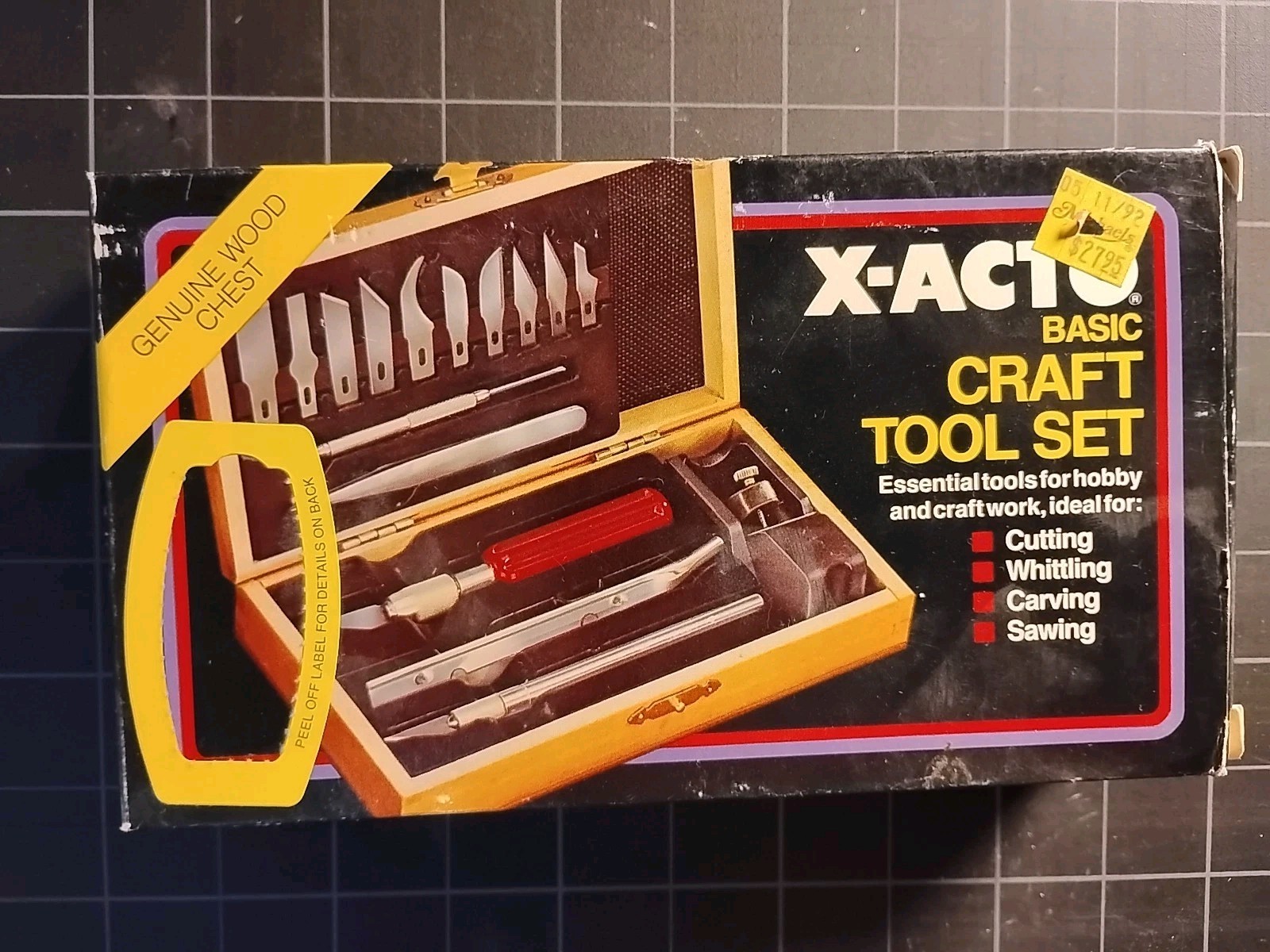 X-Acto Basic Craft Tool Set Vintage NOS