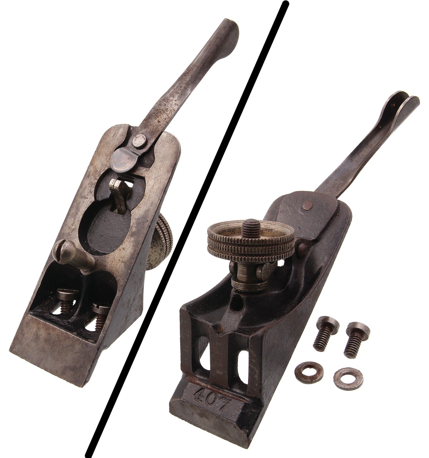 Orig. Frog Mechanism for Sargent No. 407 Plane – No. 2 Size- mjdtoolparts
