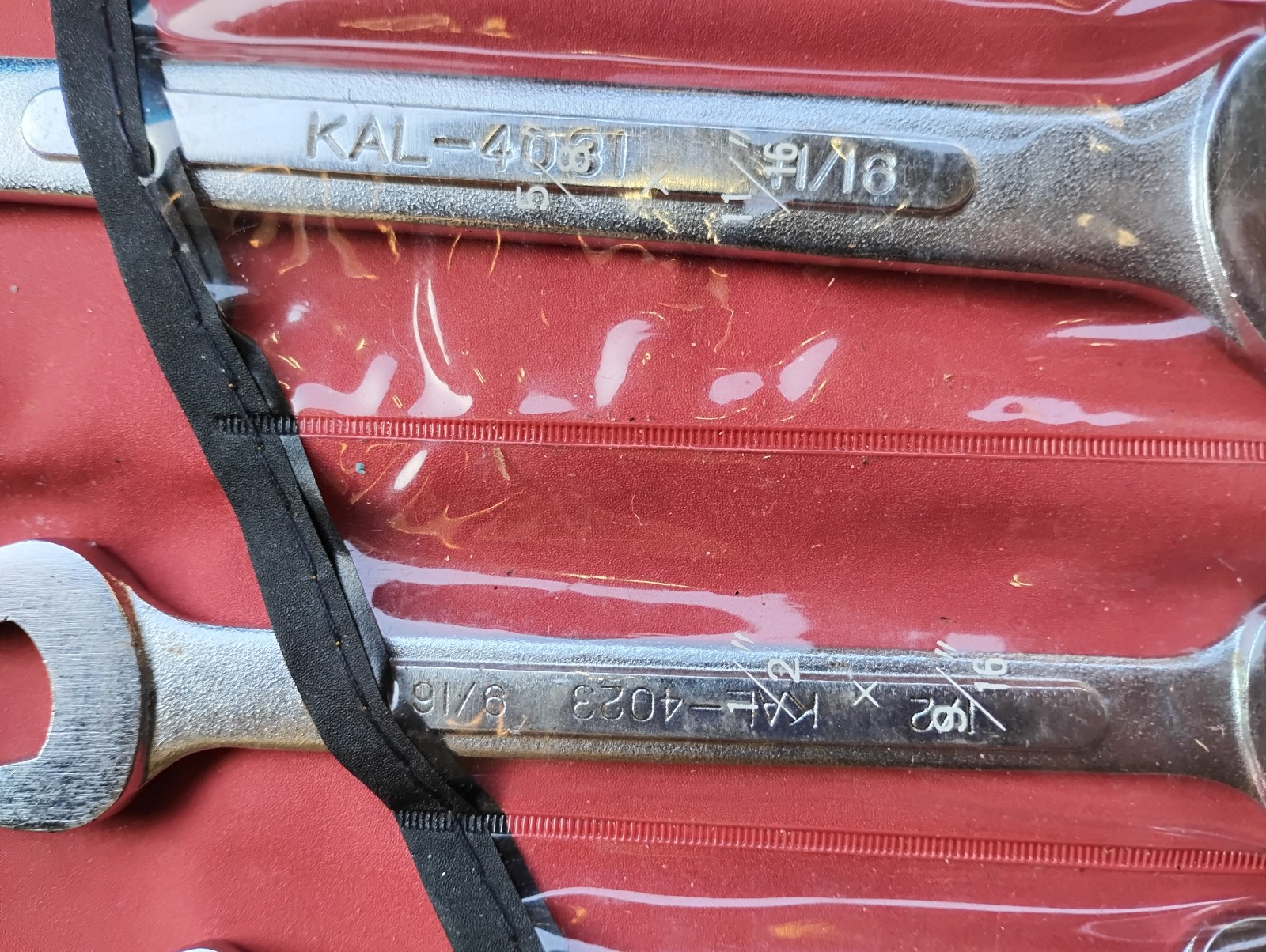 KAL Tools SAE 5 Piece Wrench set 1/4″ thru 7/8″ No.4091 Made in Japan