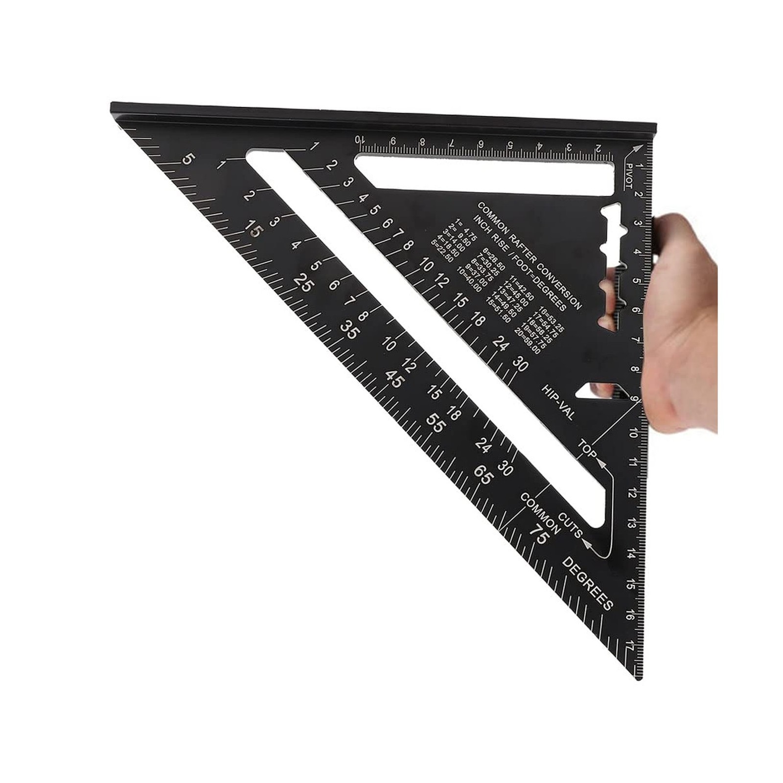 Rafter, 7 Inch Metric Aluminum Alloy Roofing Triangle Angle Pro… FAST USA SHIP