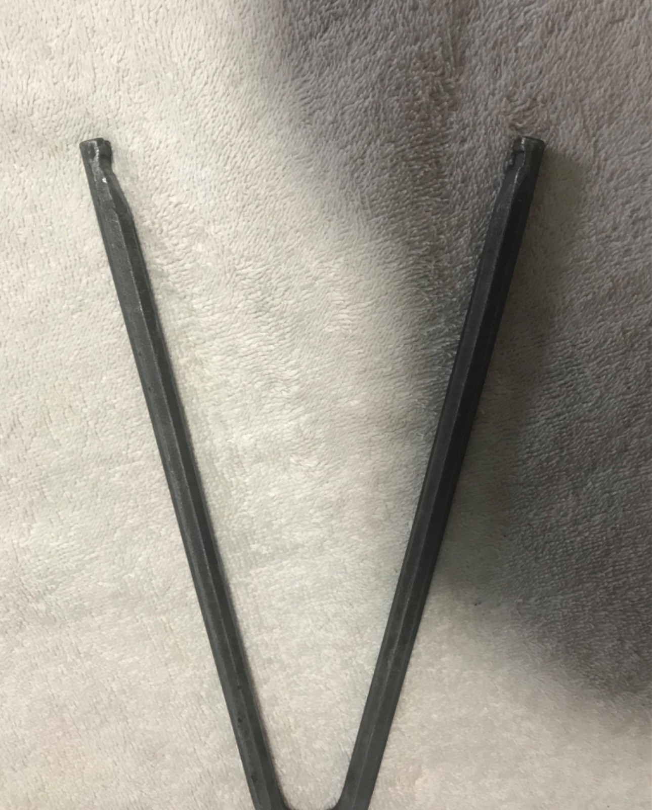 Vintage brake spring pliers. Made in the USA, no brand name.
