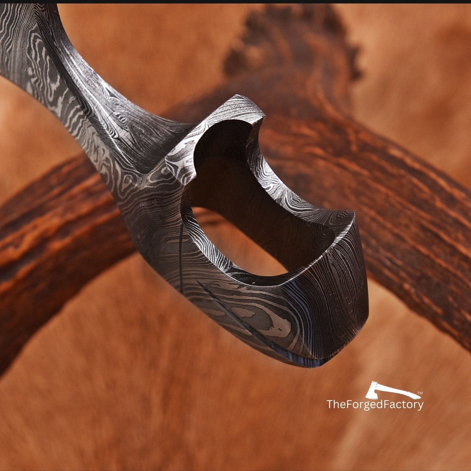 Viking Axe Head, Handmade Axe Blade, Bearded Axe Head, Damascus Steel Axe Head.