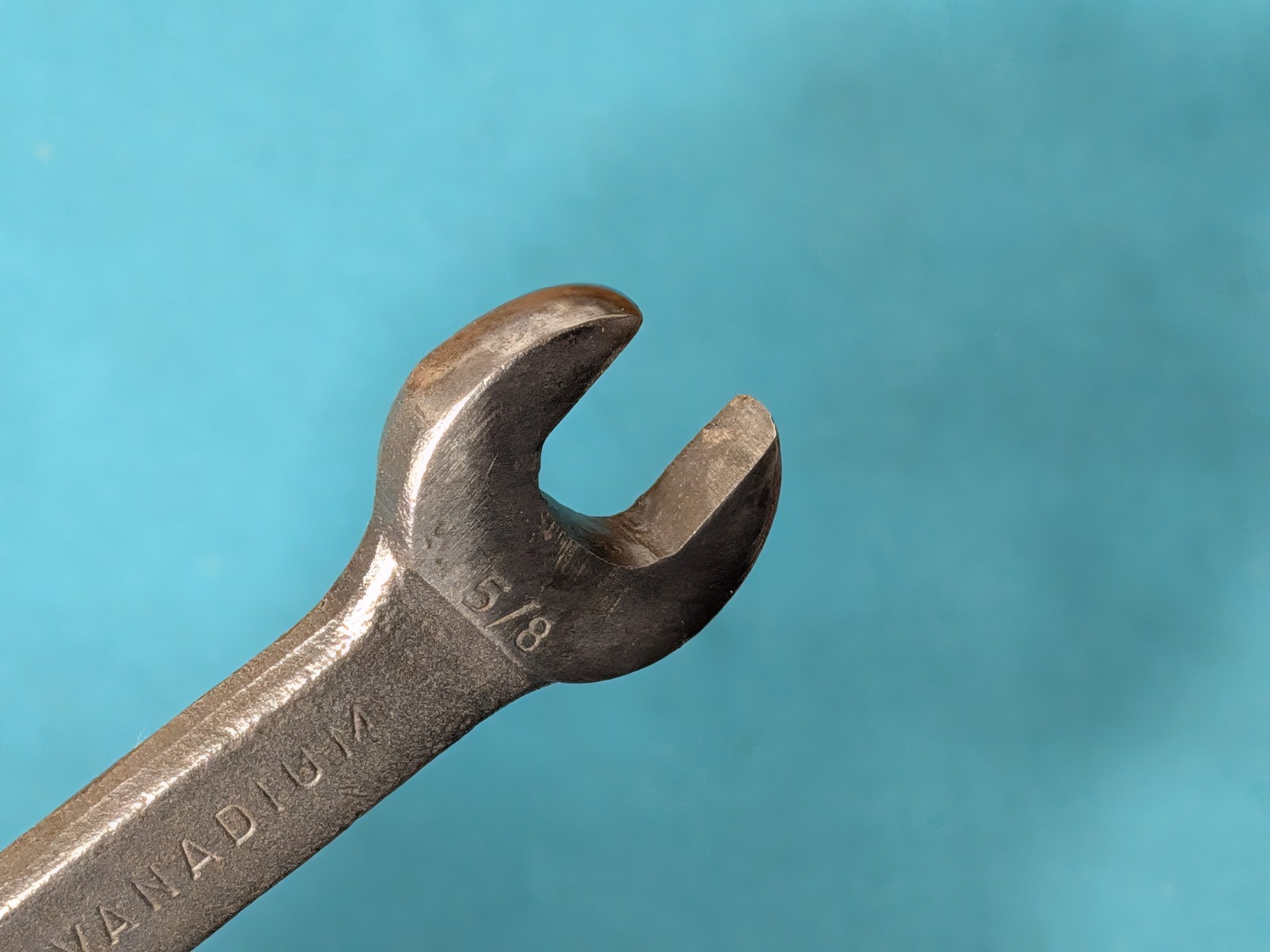 Vintage 1940’s HINS-DALE Open End Wrench 25/32″ x 5/8″ Vanadium Steel