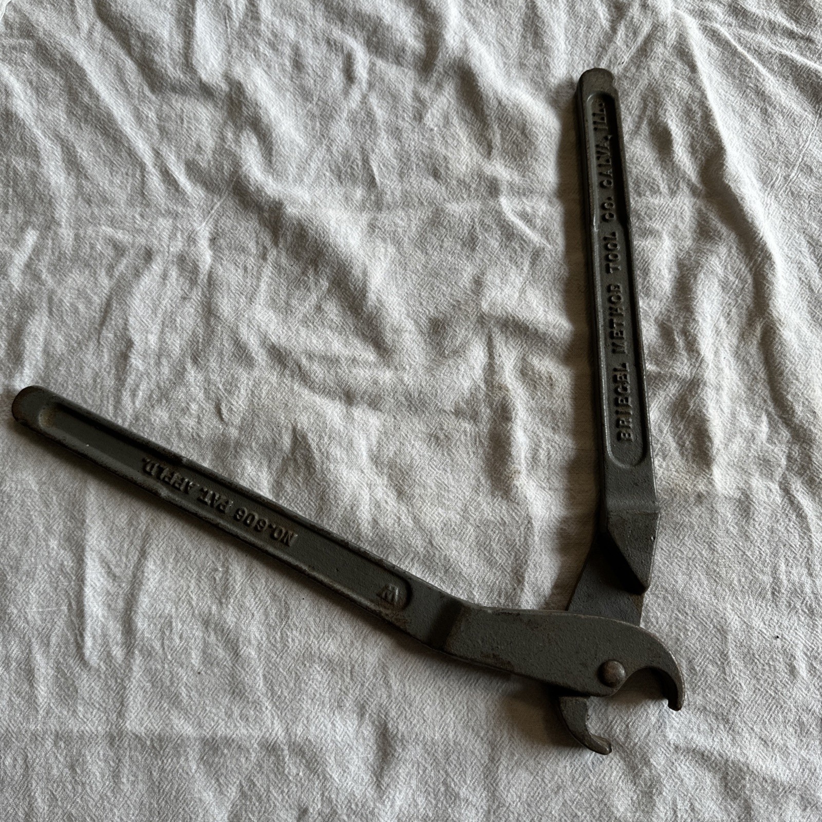 BRIEGEL METHOD TOOL CO Conduit Connector Crimper # 606 Galva Ill