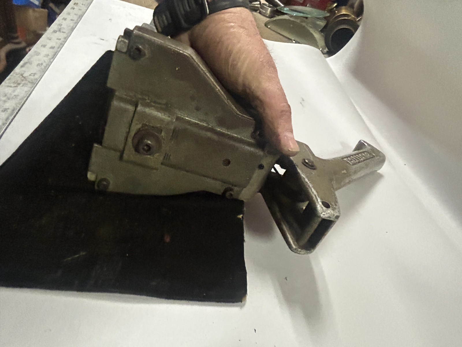 MACHINIST AucStn TOOLS LATHE MILL Machinist Bostitch Box Container Stapler Tool