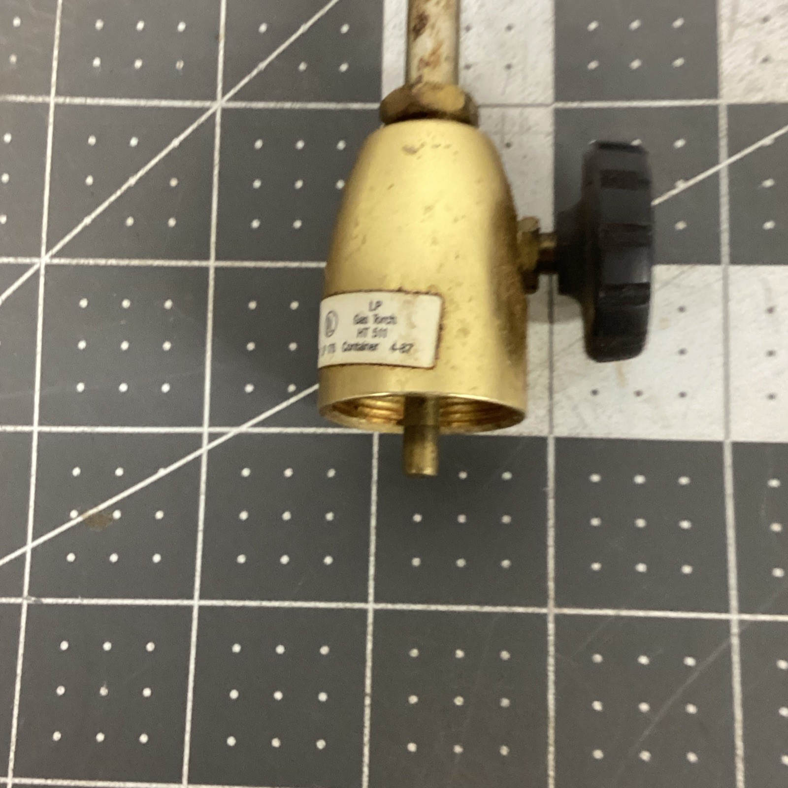 Vintage Turner Brass Torch Tip 386M-ht-511 Gas Torch
