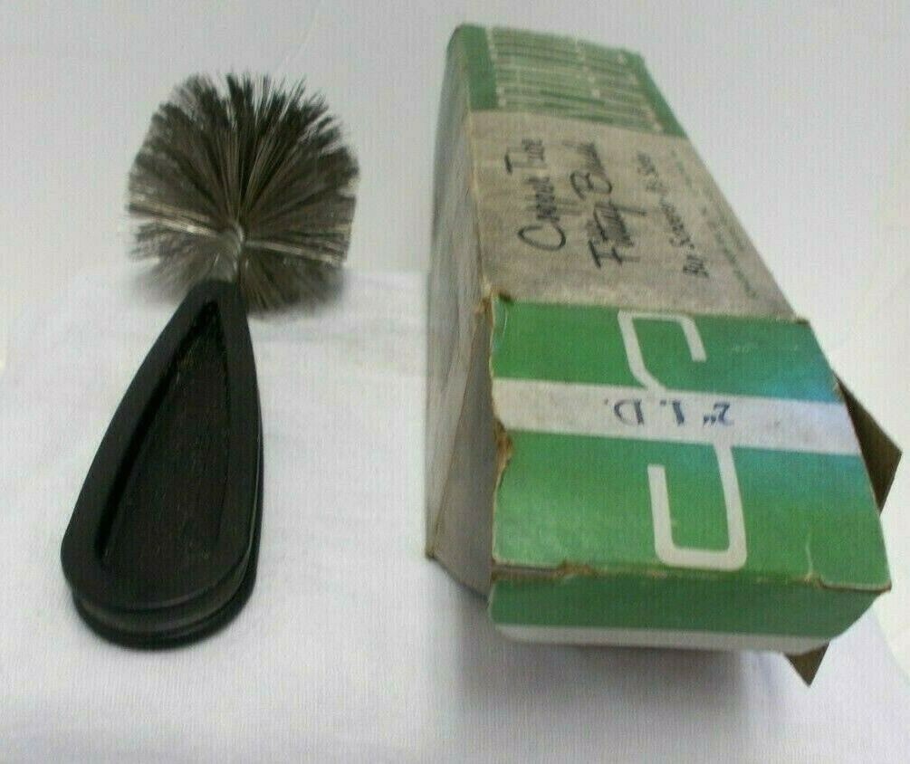 Schaefer Copper Tube Fitting Brush W/Box 2 Inch I.D. U.S.A Made Plumbing Display