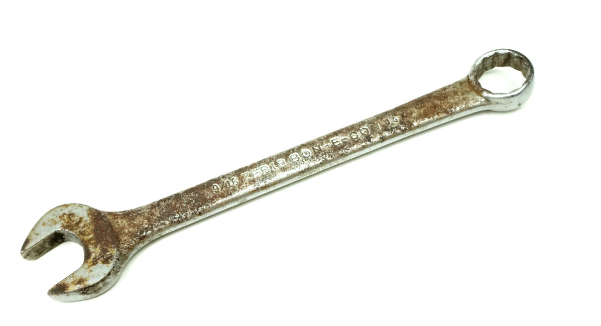Bonney BON-E-CON 9/16″ 12 Point Combination Wrench ZEB18 USA Vintage