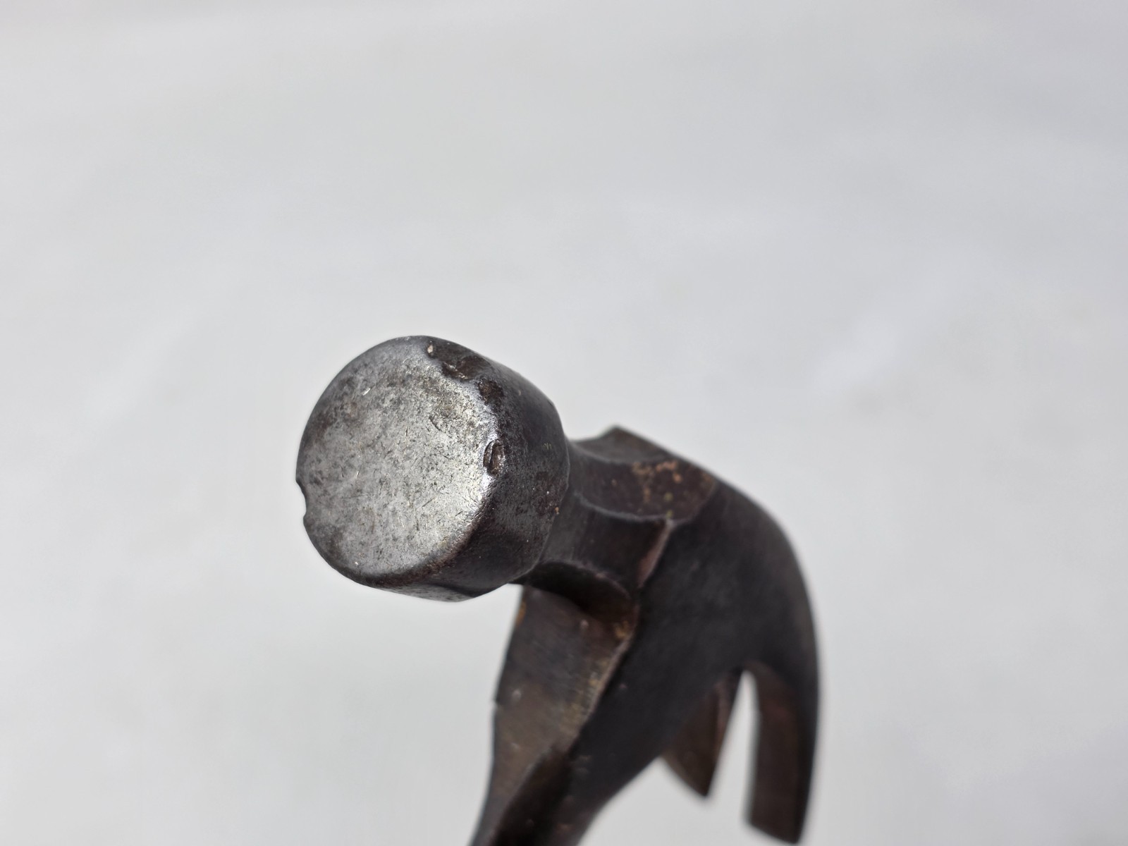 Vintage RARE CRAFTSMAN REG. T.M. M Claw Hammer Stacked Leather Handle