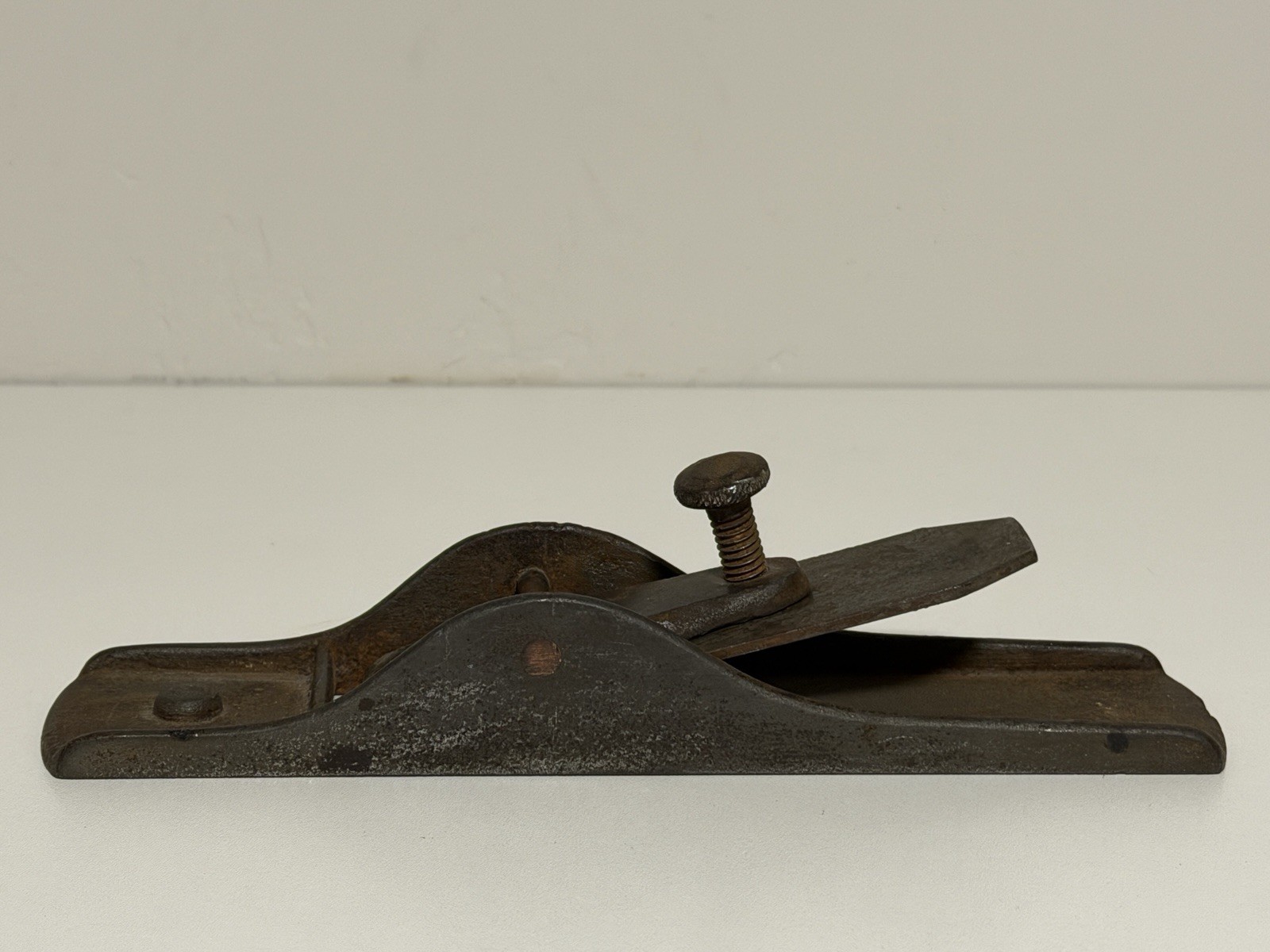 Vintage Low Angle Woodworking Block Plane Carpentry Tool – Unmarked