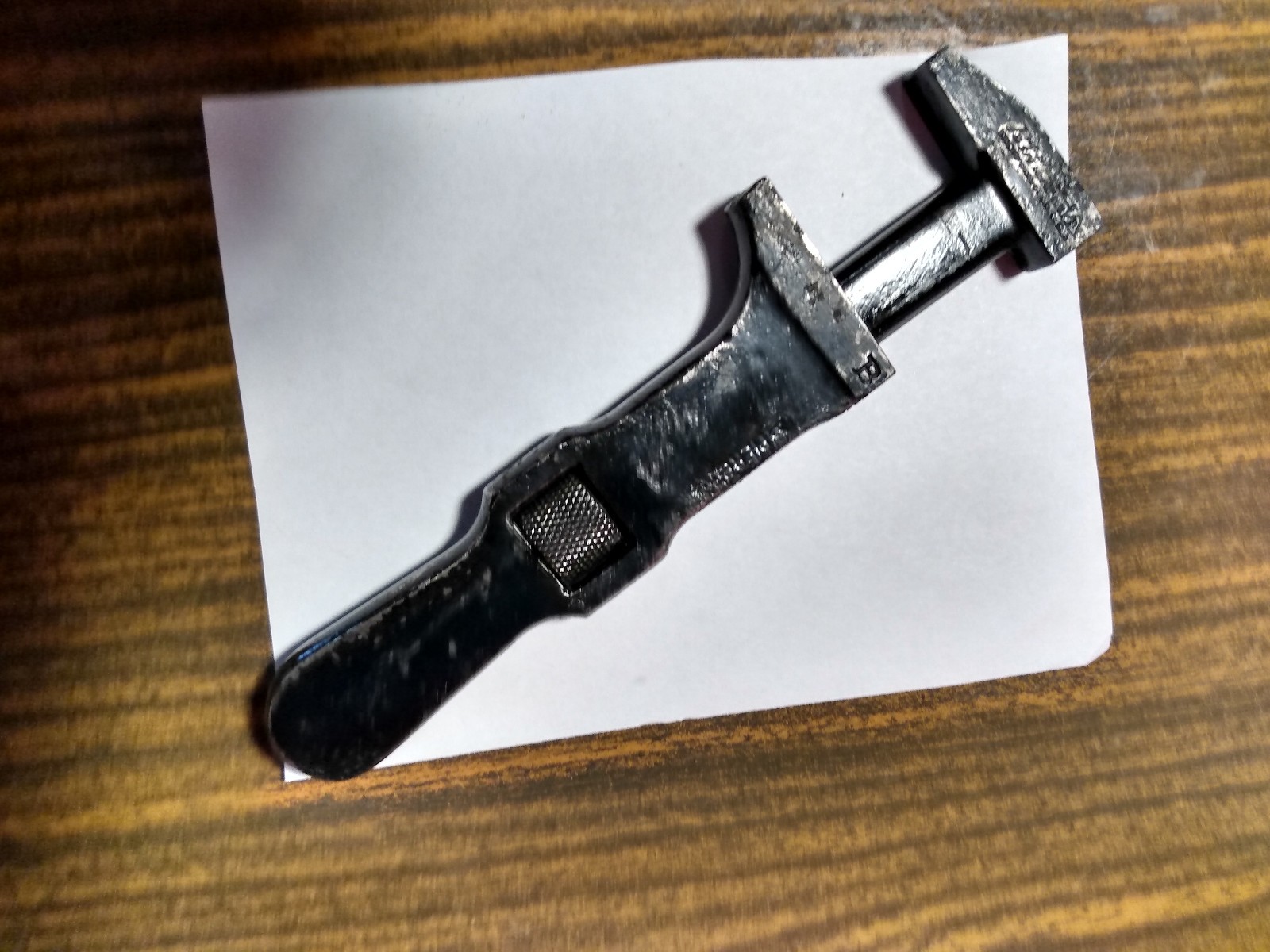 Vintage Billings and Spencer Pierce Arrow B – 5″ Adjustable Monkey Wrench USA