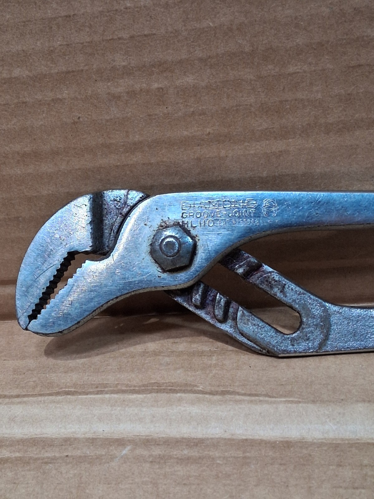 Vintage Diamond HL112 Groove Joint Pliers