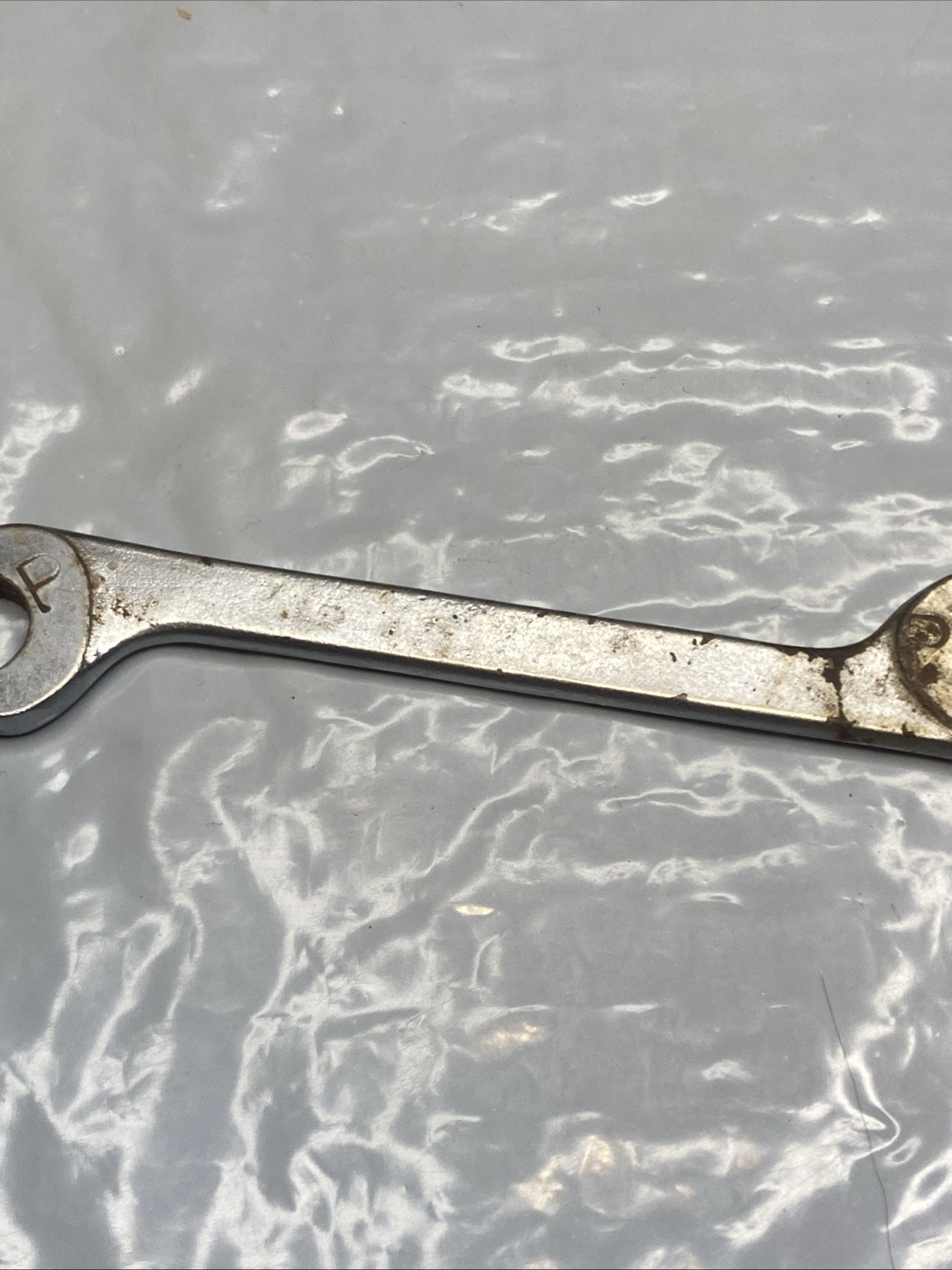 Vintage Herbrand 3/8” By 11/32” Ignition Wrench No 87- Made in USA Van Chrome