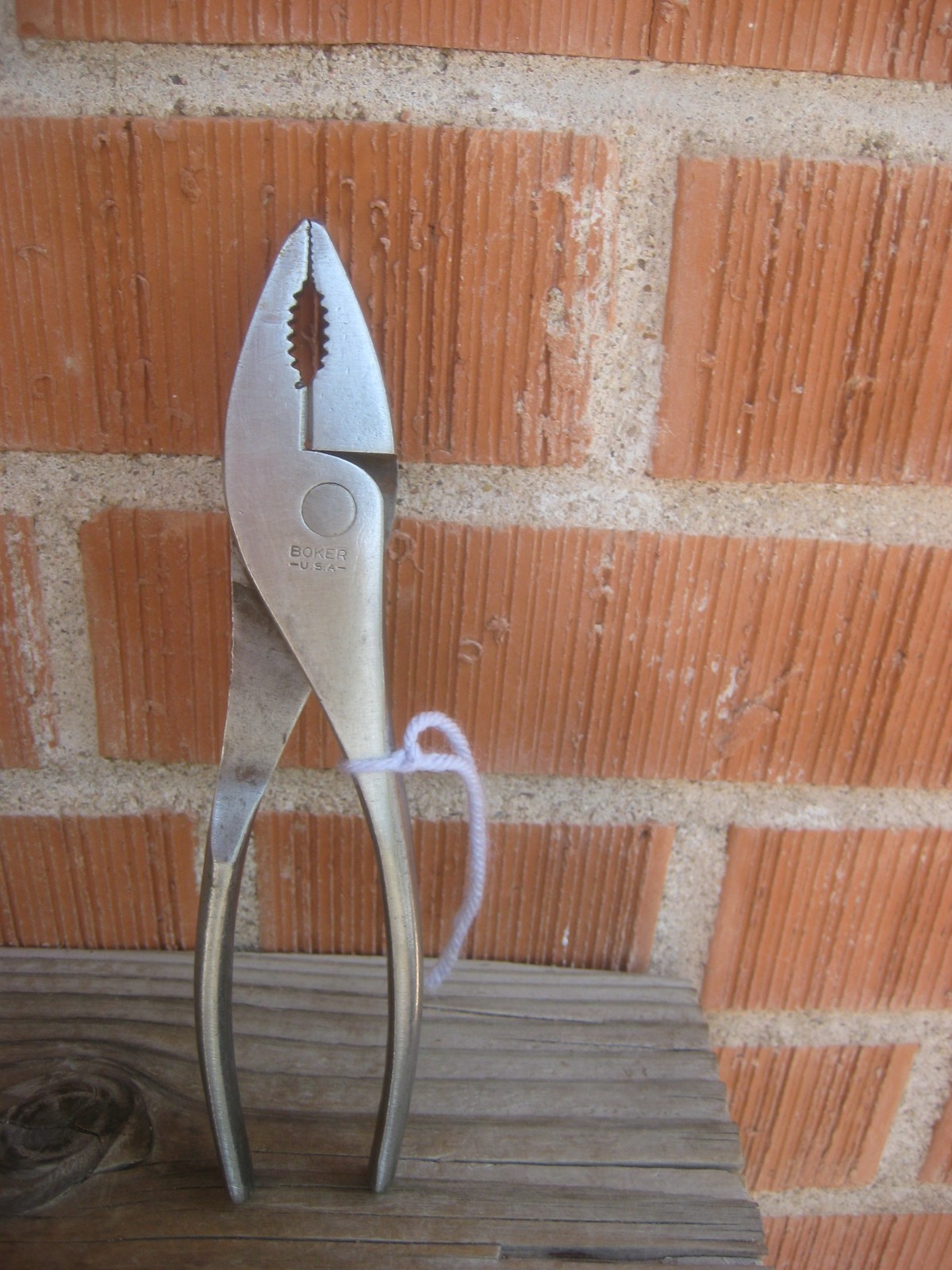 1950s Vintage 7 1/2″ Length ** BOKER *** Slip Joint Side Cutting Pliers USA