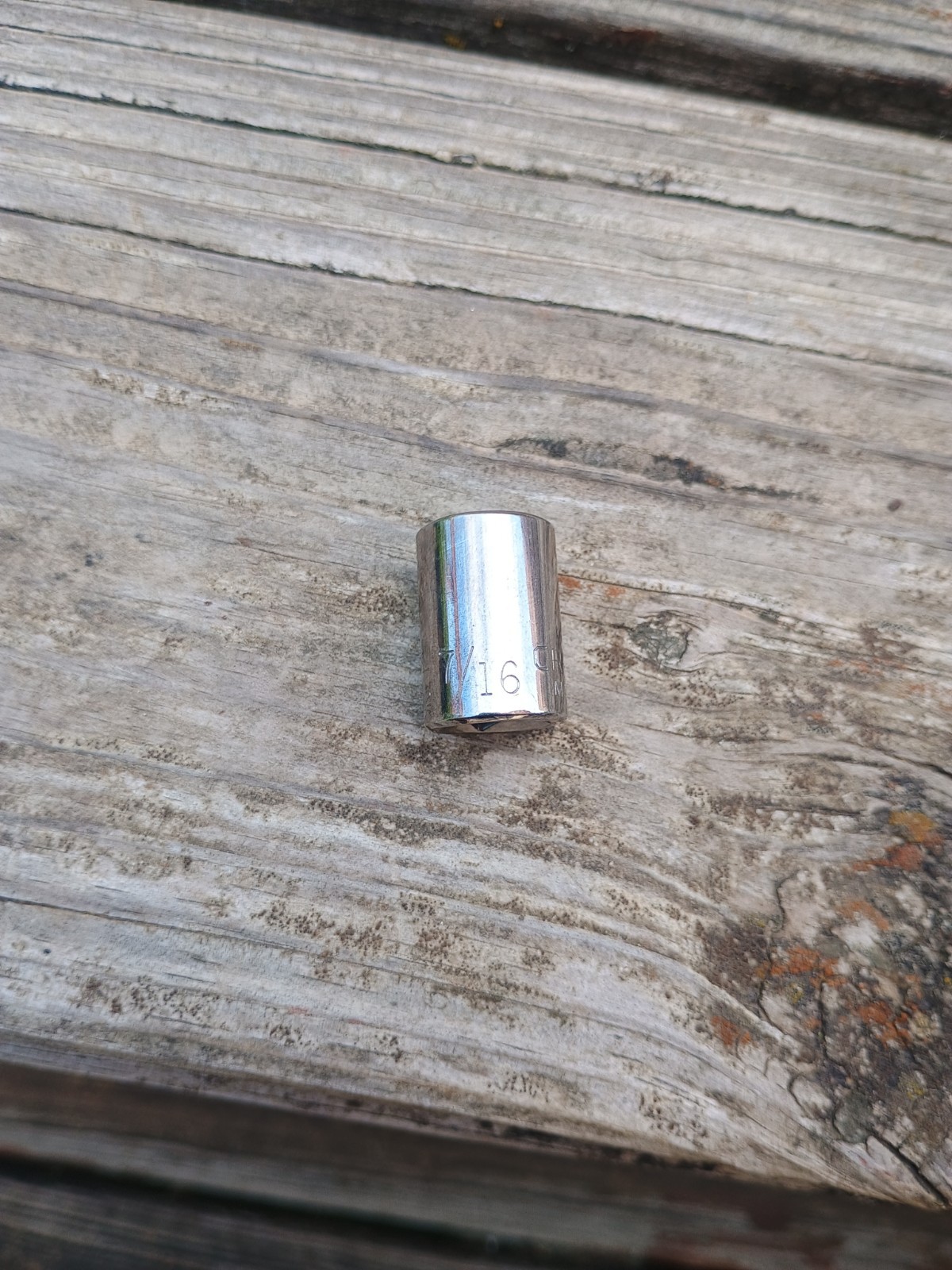 Vintage Craftsman 7/16″ 6 Point Shallow Socket 3/8″ Drive Inverted G 43002 USA