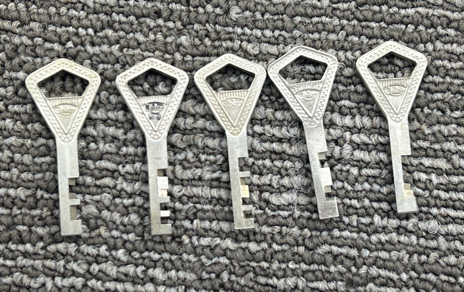 Abloy original classic Cut keys – Lot of 5