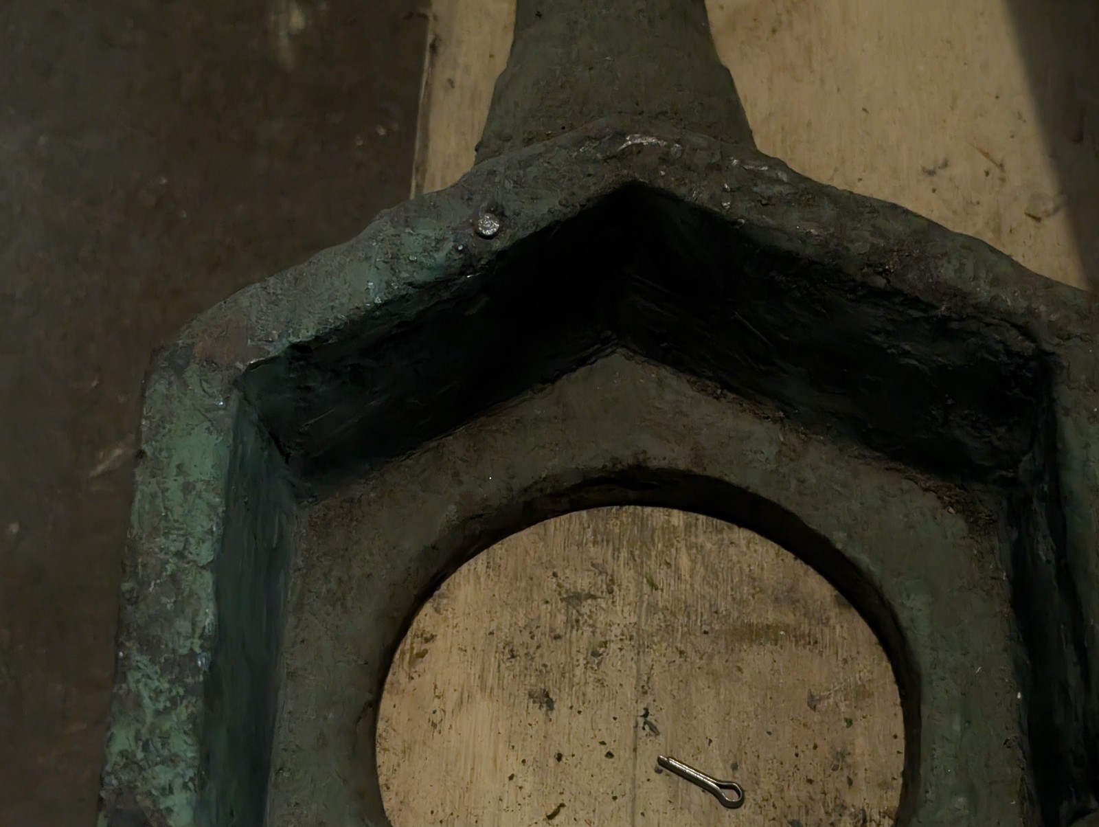 Heavy-Duty Vintage Box-End Wrench, Possibly for Fire Hydrant or Machinery, 6-5/8