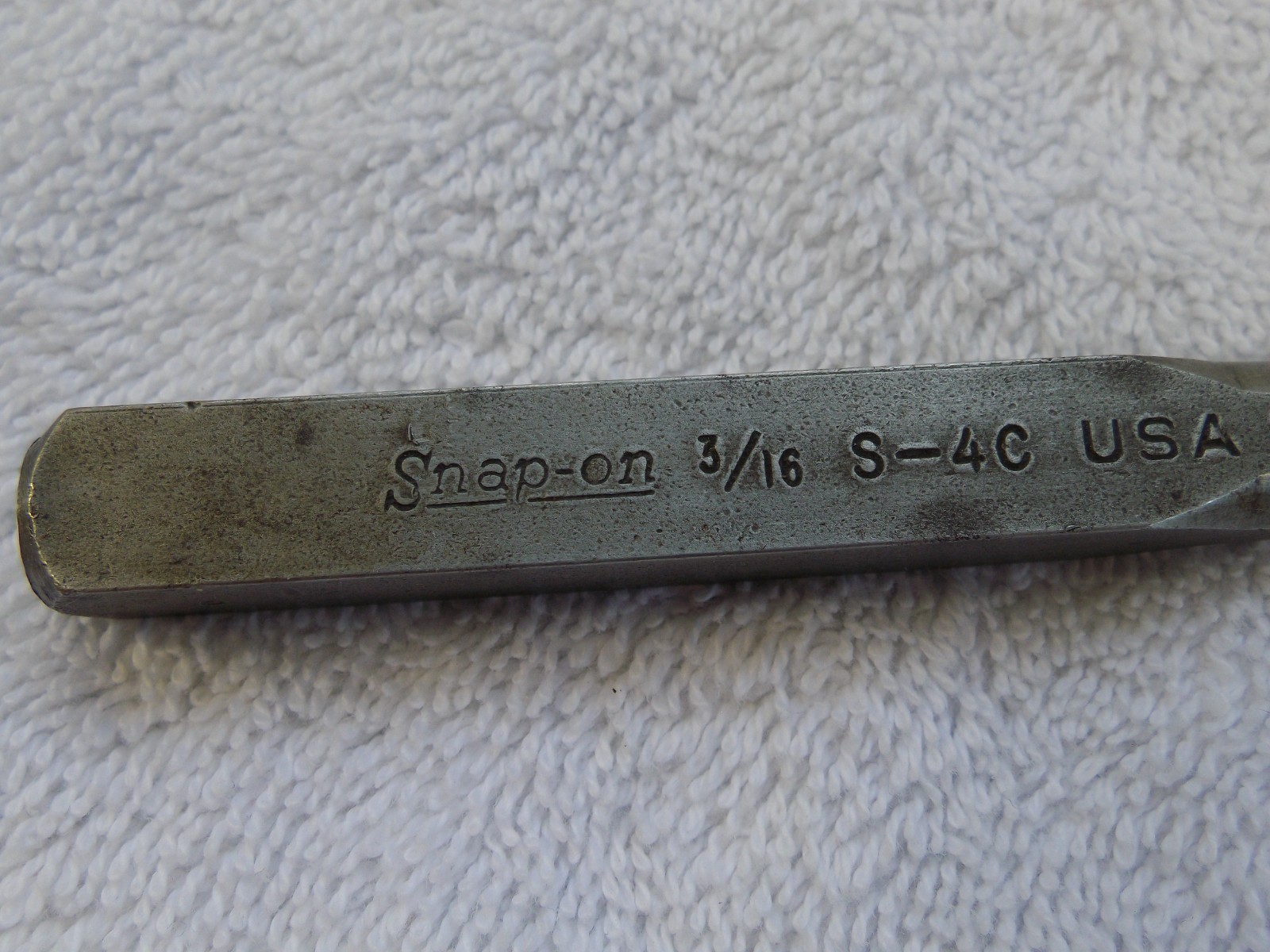 Snap On Center Punch Point 3/16 S-4C USA 6 inch