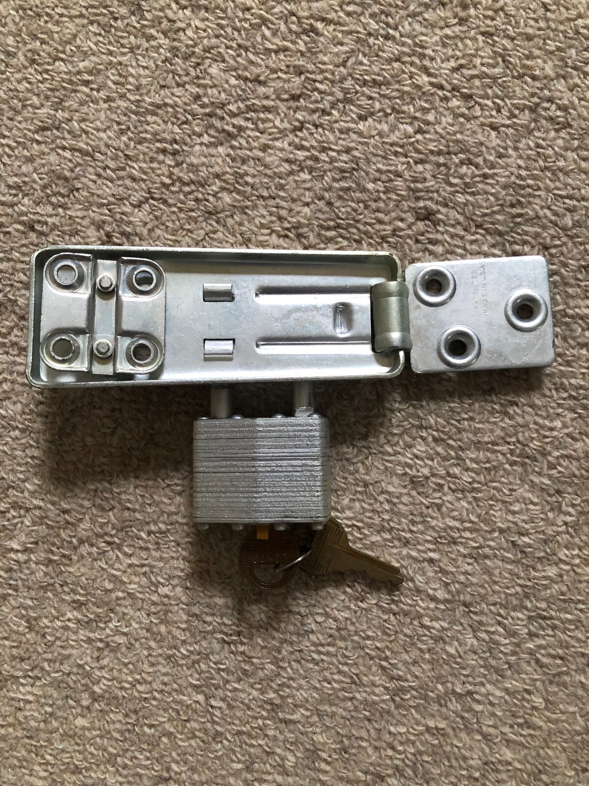 Master Lock 2970 Special 475 Keyed Alike 4.5″ Bolt Hasp