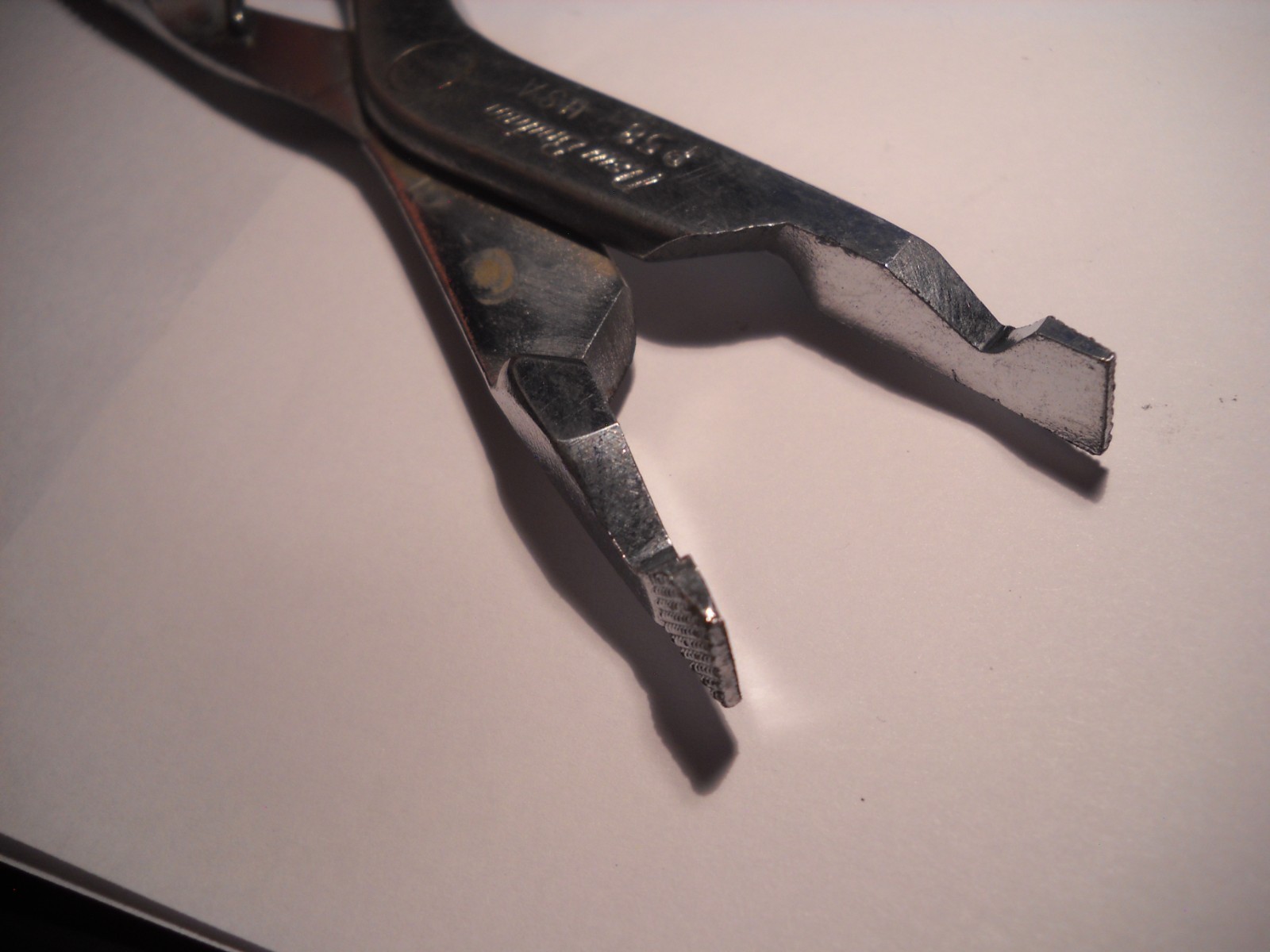Vintage New Britain P-58 Alloy Steel Snap Ring PLIERS USA Tool