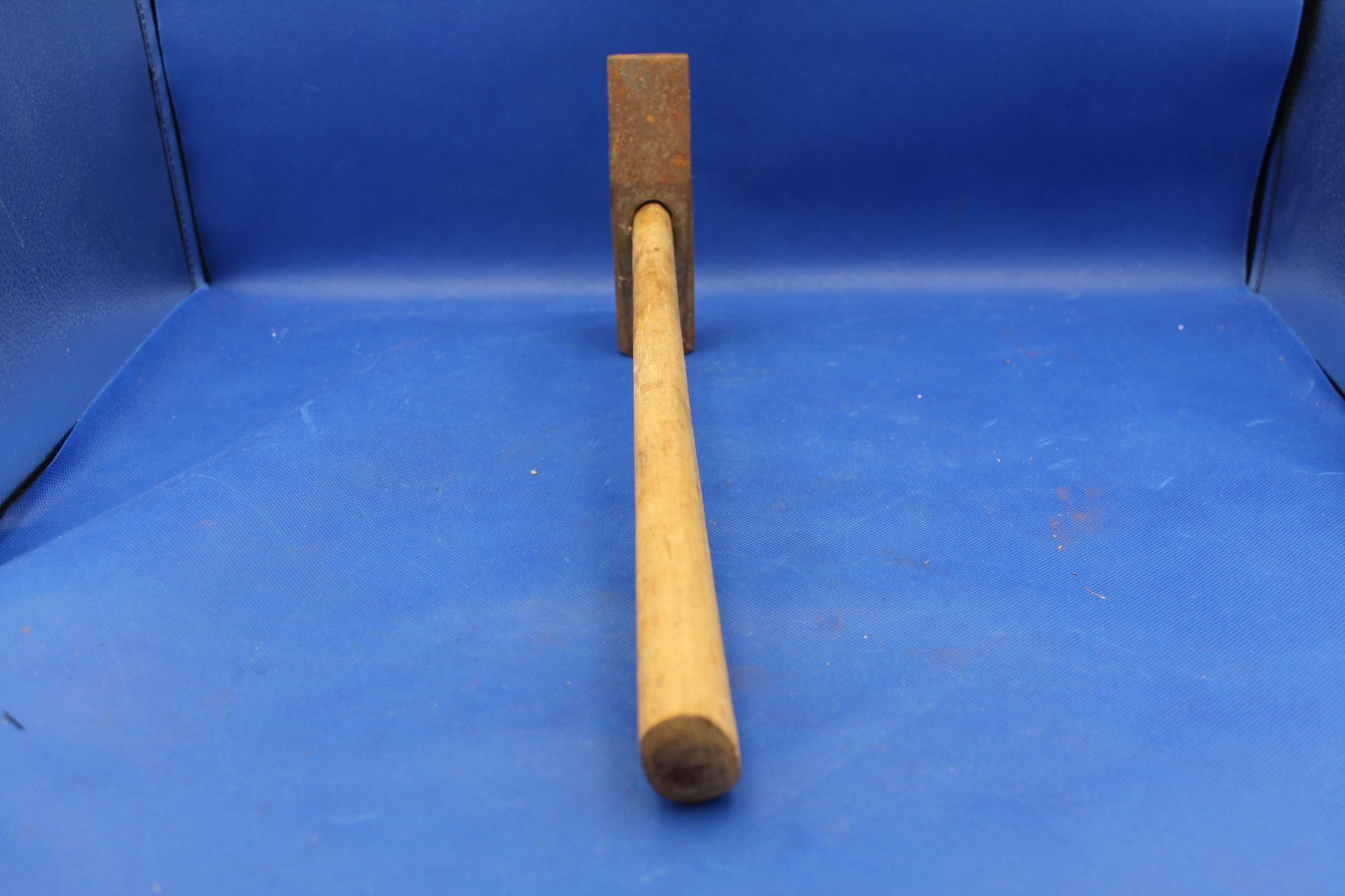 Vintage Blacksmith Hammer Cross Peen Head With (LOOSE) Wooden Handle