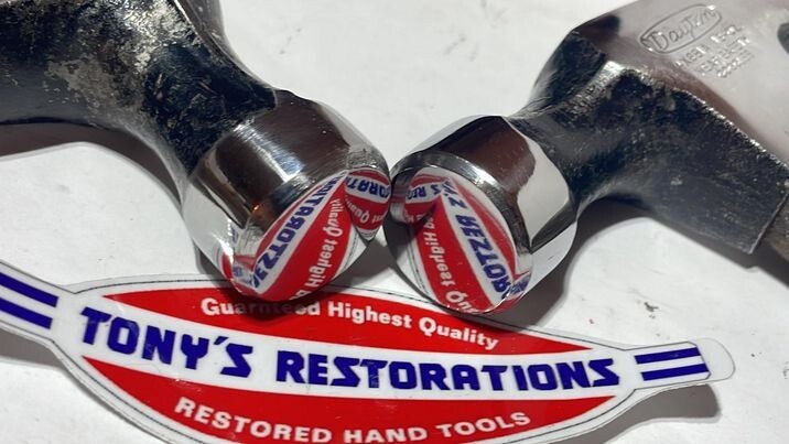 Vintage Polished Dayton Claw Hammers both Model 4X681A
