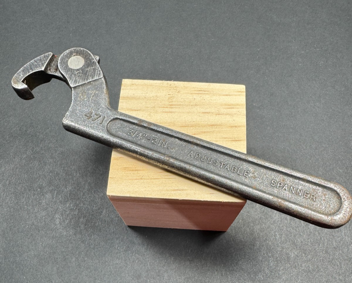 Williams USA Adjustable Hook Spanner Wrench 3/4 – 2″ No.471