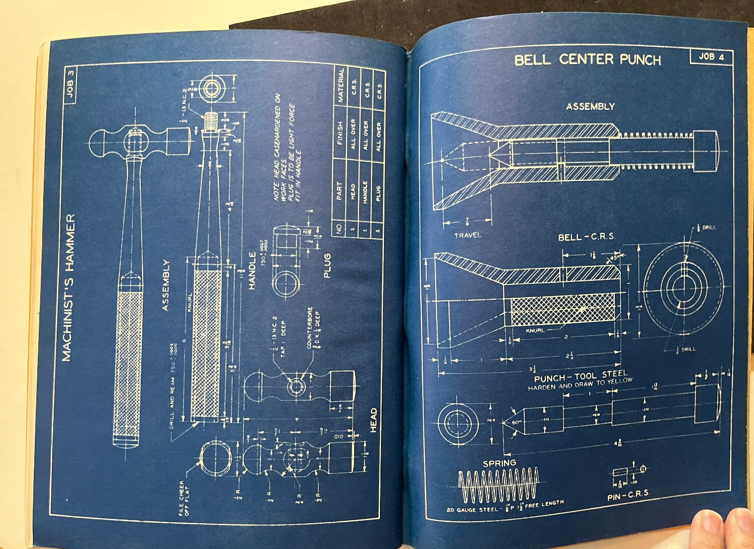 Vintage Engine Lathe Operations Whipple & Baudek 147 pgs + blueprints