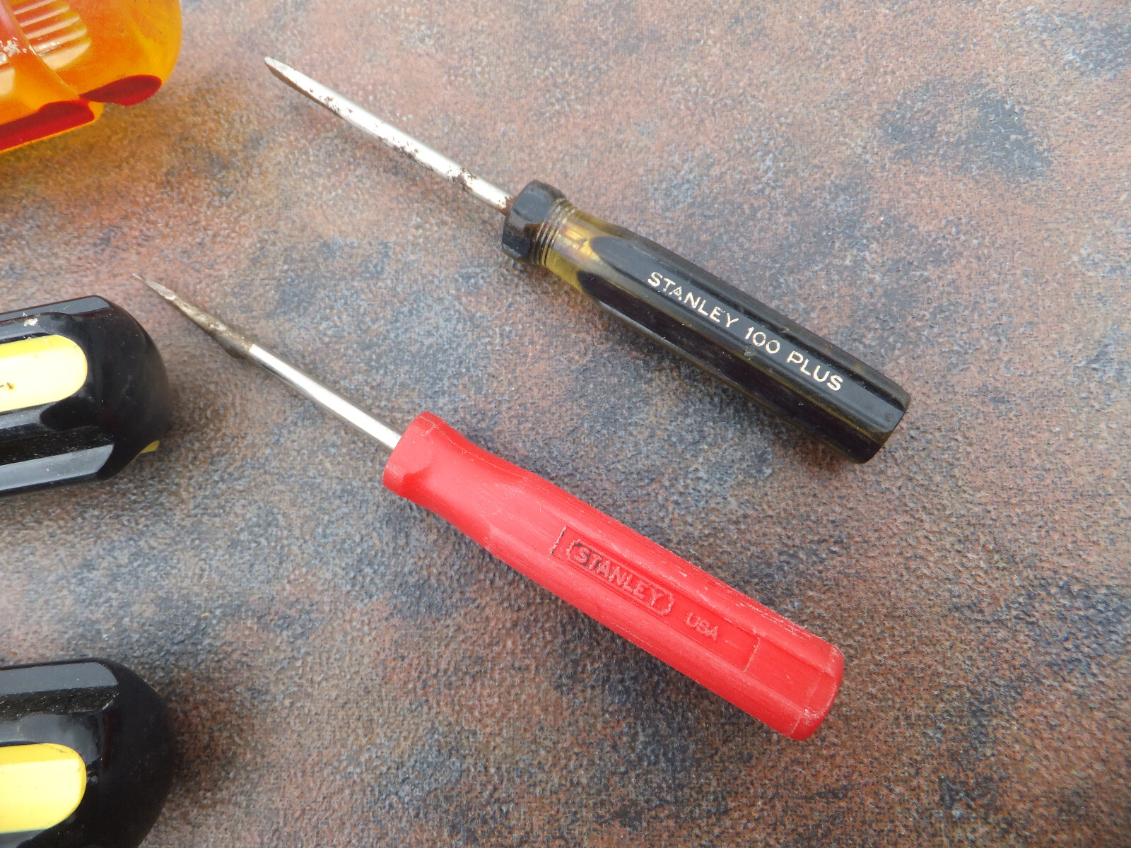 Vintage Lot Of 7 Stanley Screwdrivers – 4 to 10 Inches
