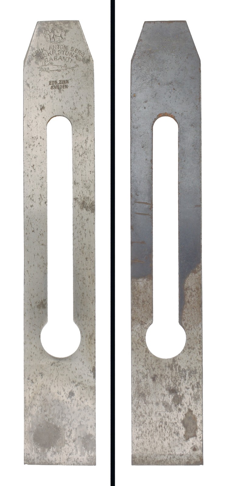 Orig. 1 1/2 Inch Cutting Iron & Chip Breaker – E.A. Berg Shark- mjdtoolparts