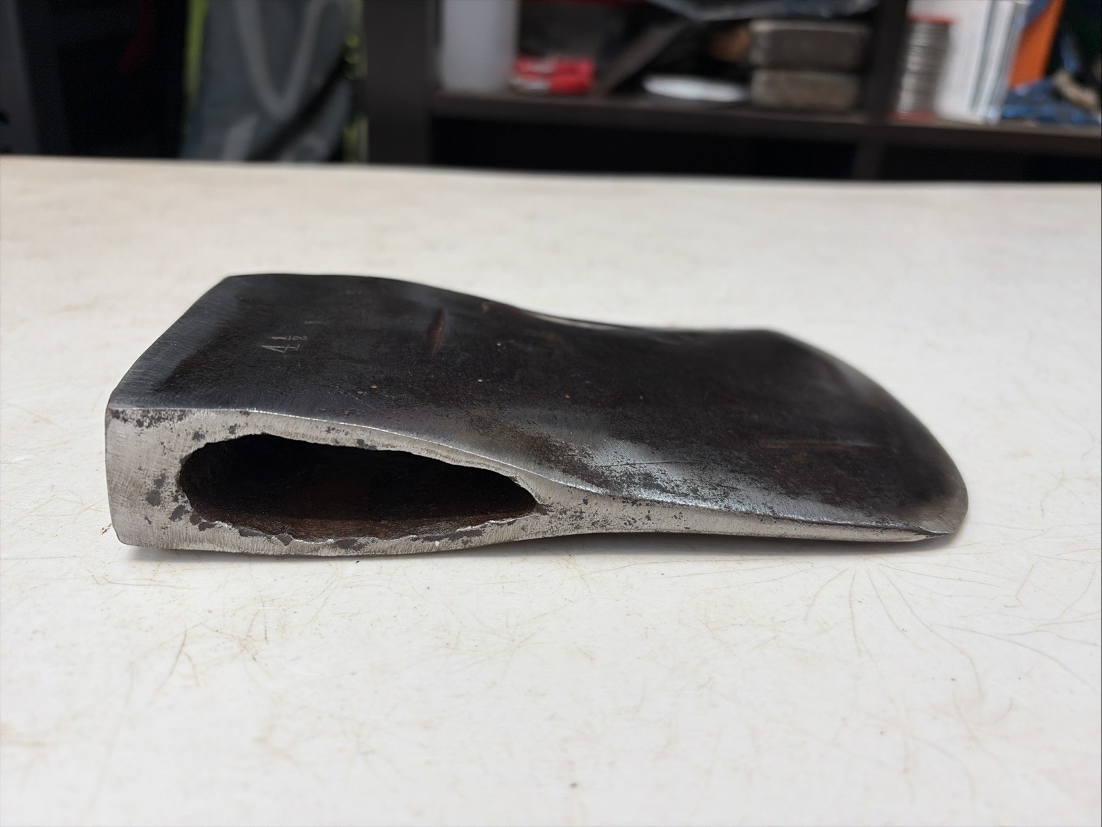 Vintage Arvika Axe Head; 4 1/2lb; Sweden; Collectable Old Tool