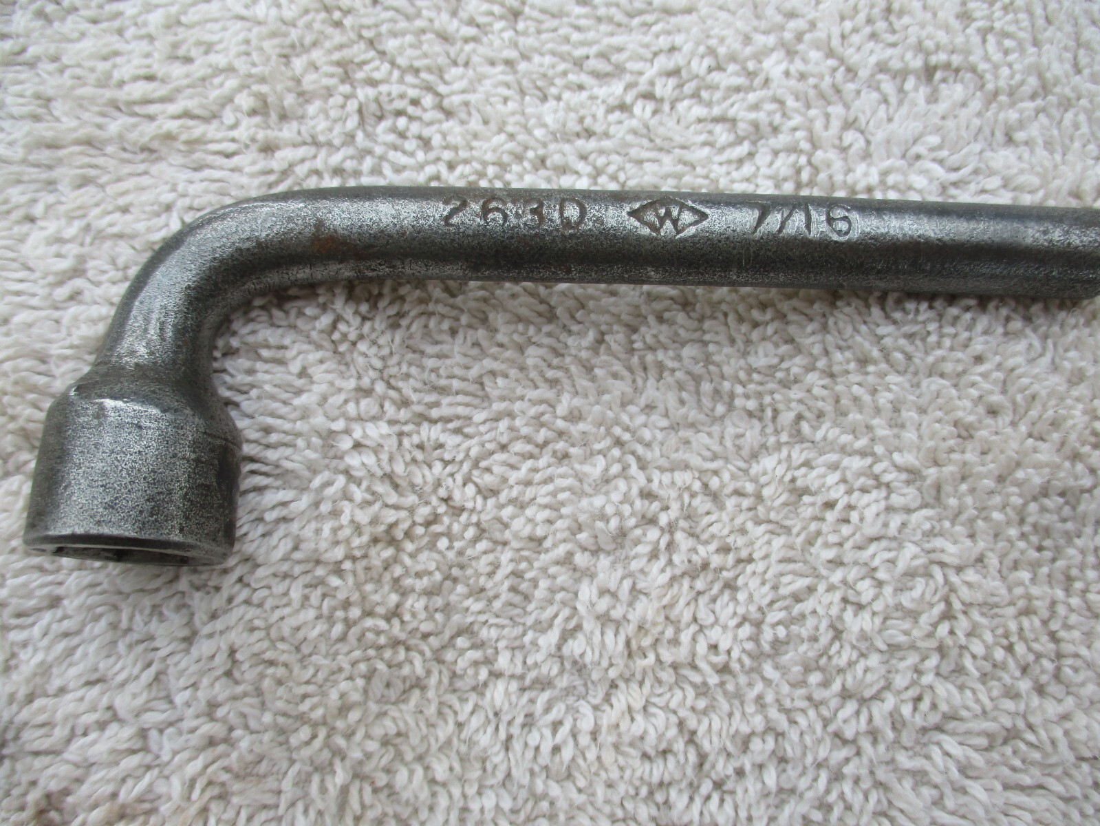 WILLIAMS NUT DRIVER WRENCH #263D, 7/16″ BOX END TOOL WRENCH MADE IN THE USA