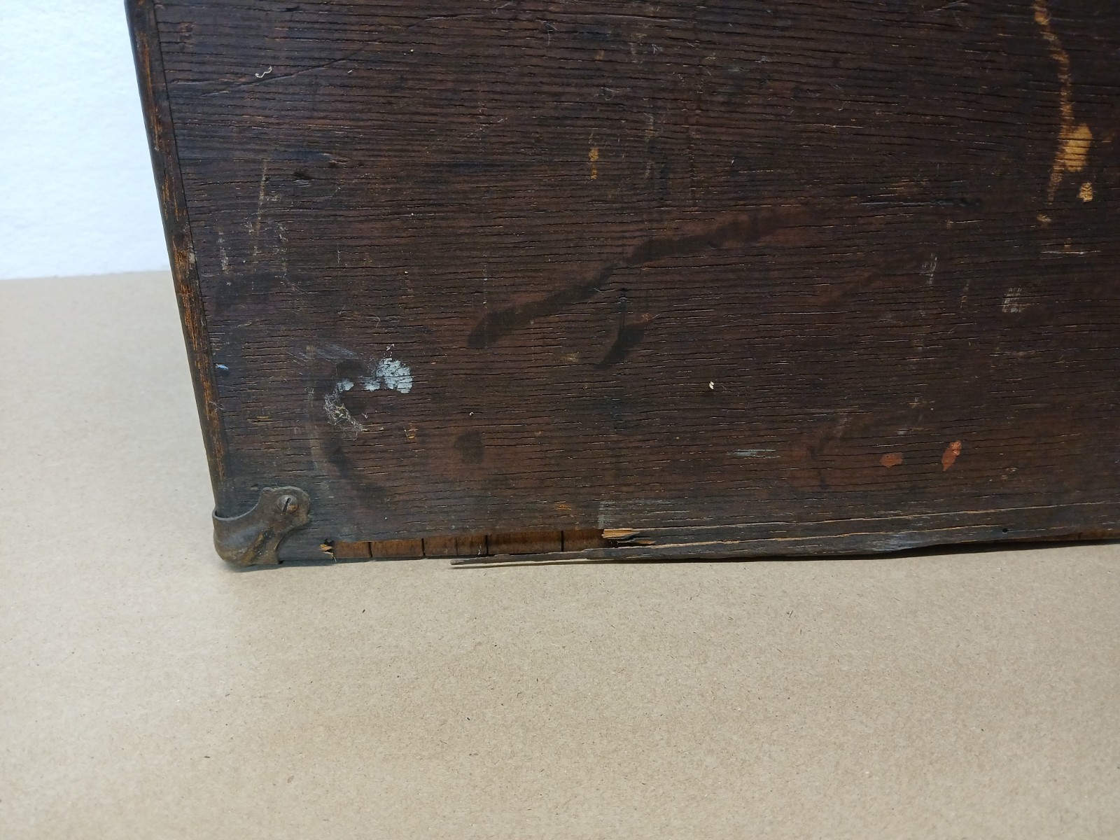 Vintage H. Gerstner & Sons Dayton Ohio Wood Machinist Tool Chest 7 Drawer Box