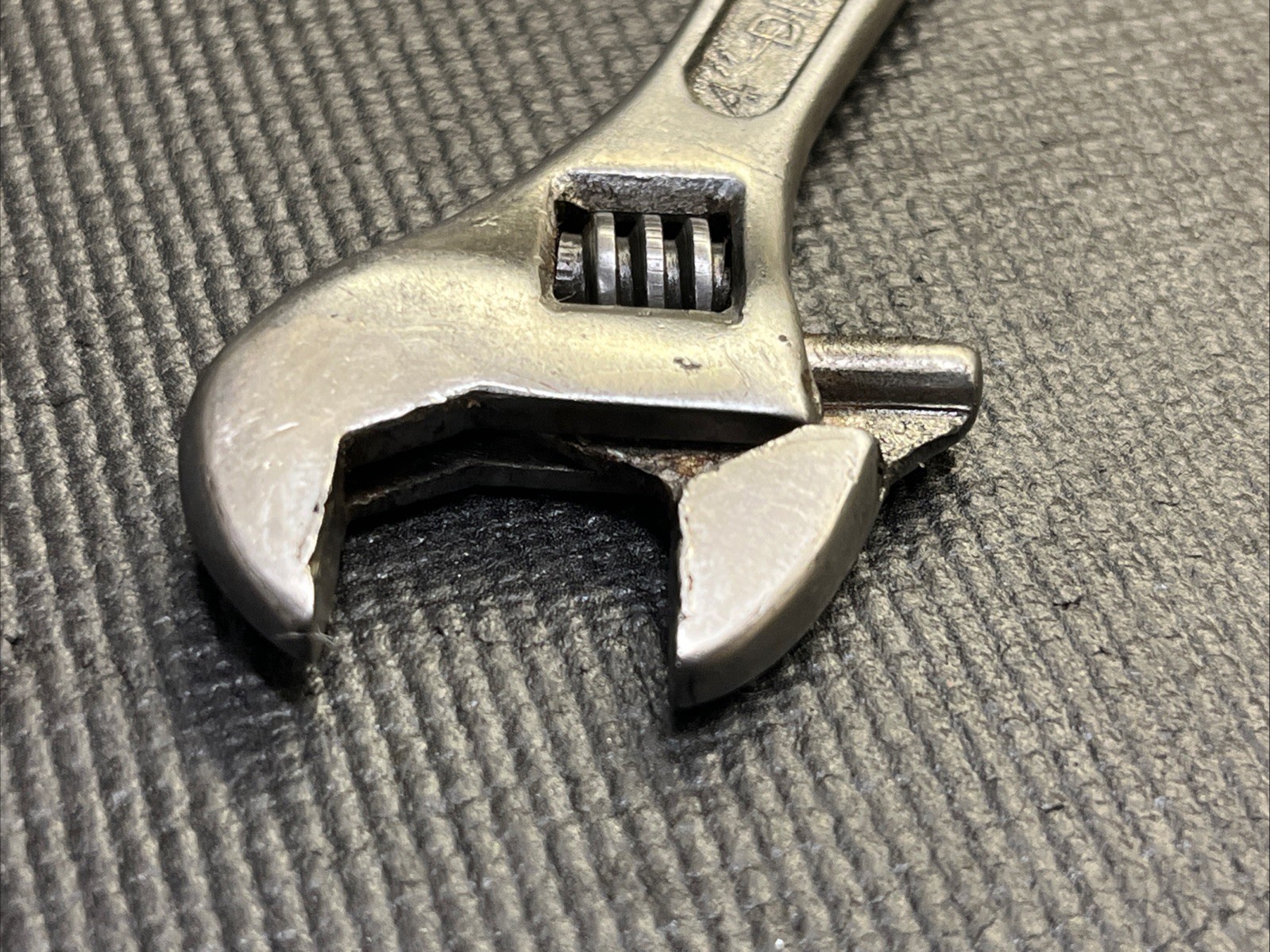 Vintage Early Diamond Calk Horseshoe Co USA Diamalloy 4” Adjustable Wrench