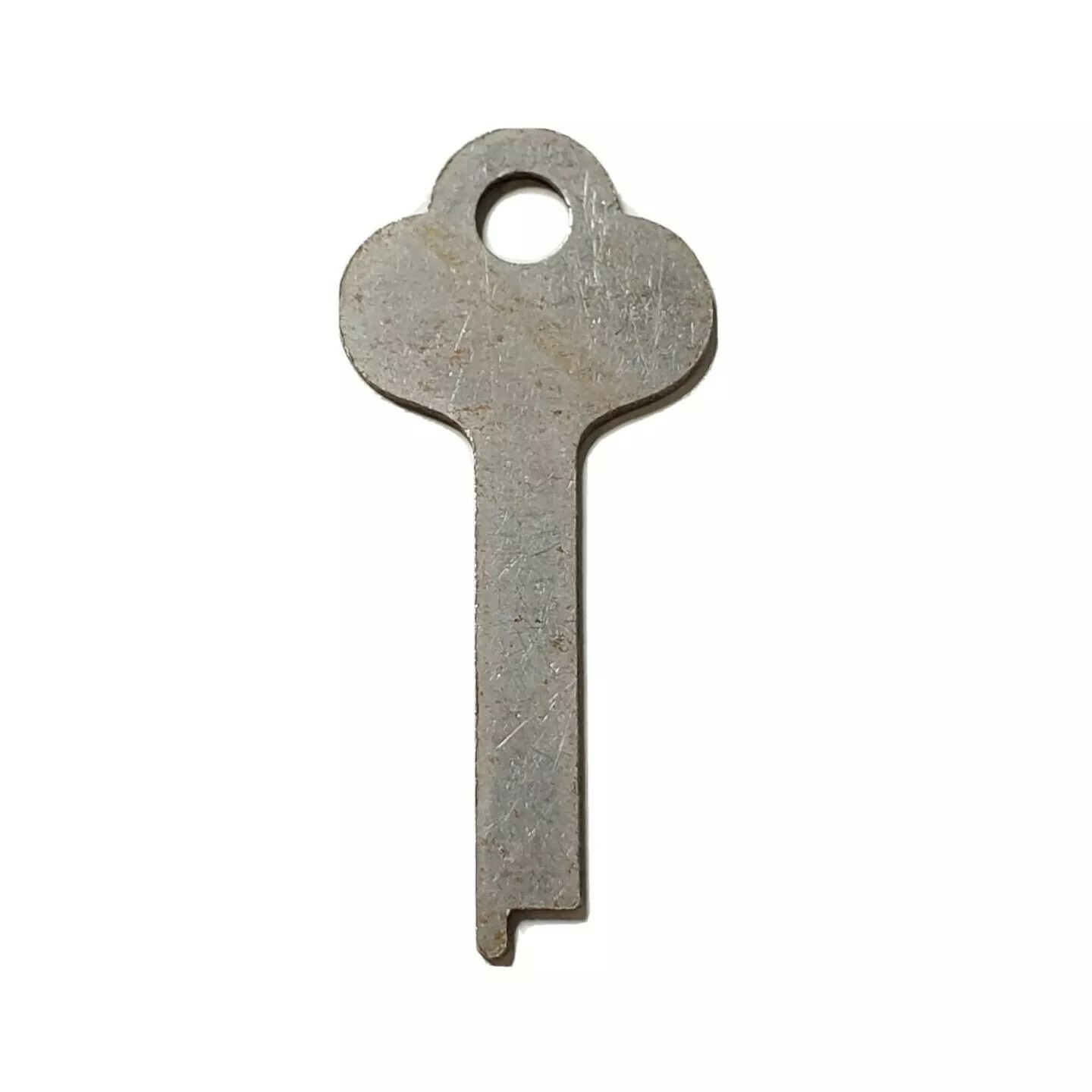 Vintage Uncut Flat Skeleton Key Approx 1 7/8″ Long Unmarked