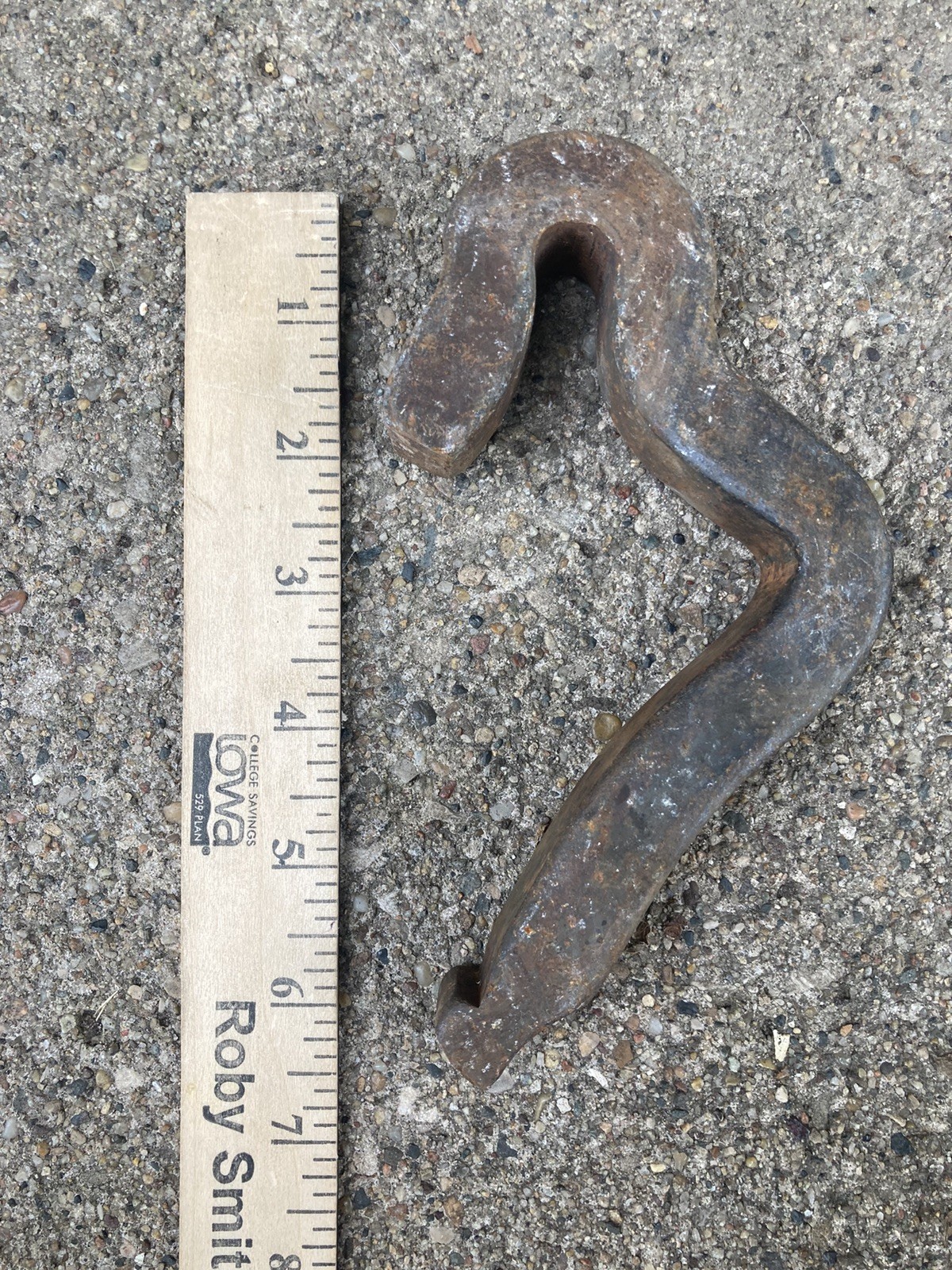 12 Railroad Track Anchors Barn Door Handles Vintage Gate Hardware Iron Working