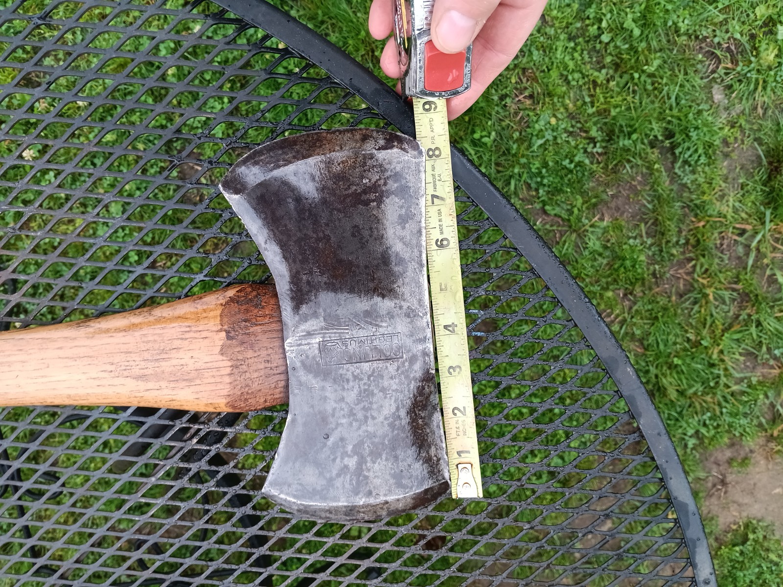 Vintage Collins Legitimus Double Bit Axe With Handle 4 lbs 12 oz
