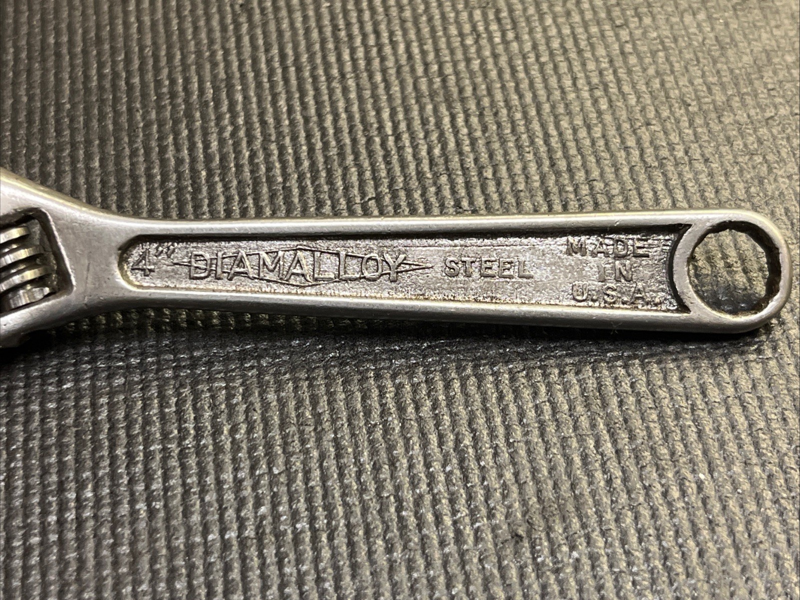 Vintage Early Diamond Calk Horseshoe Co USA Diamalloy 4” Adjustable Wrench