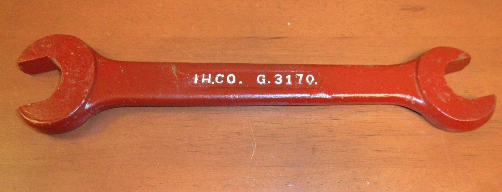 Vintage I. H. CO. G3170 Wrench INTERNATIONAL HARVESTER COMPANY, 1 3/8″ & 1 5/8″