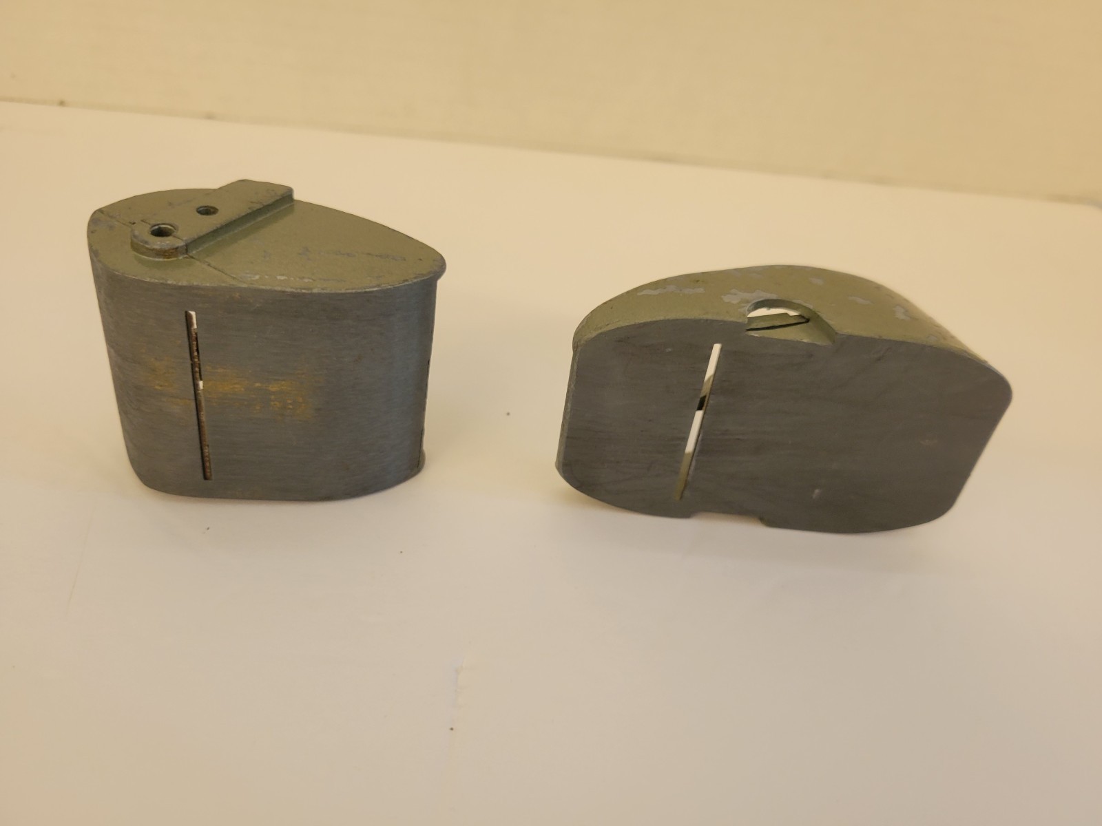 Lot of 2 Vintage Little Giant Razor Blade Planer Flat & Curved Plane SHIPS FREE