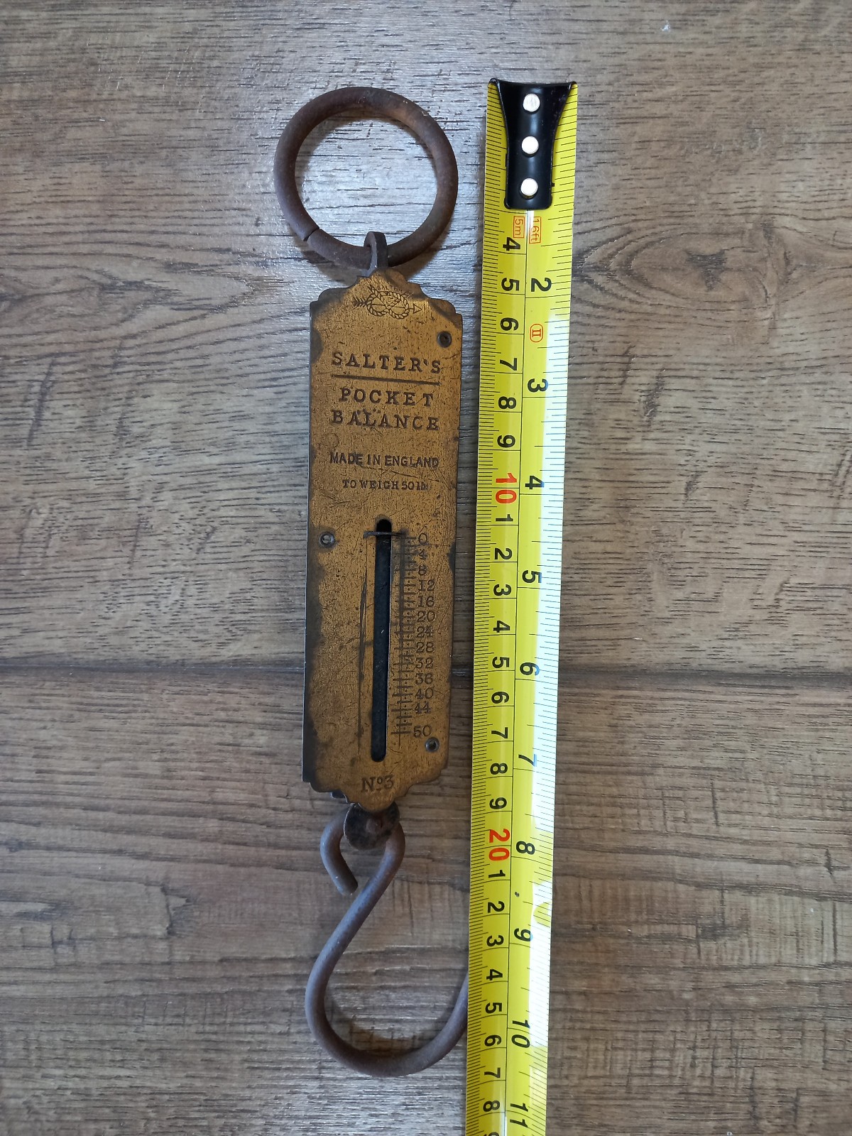 Vintage Salters Pocket Balance No3 50lb – Made in England