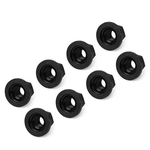 Swivel Flange Trailer Lug Nut 5/8″-18 for 7K, 8K, 10K, 12K Axles 8PCS
