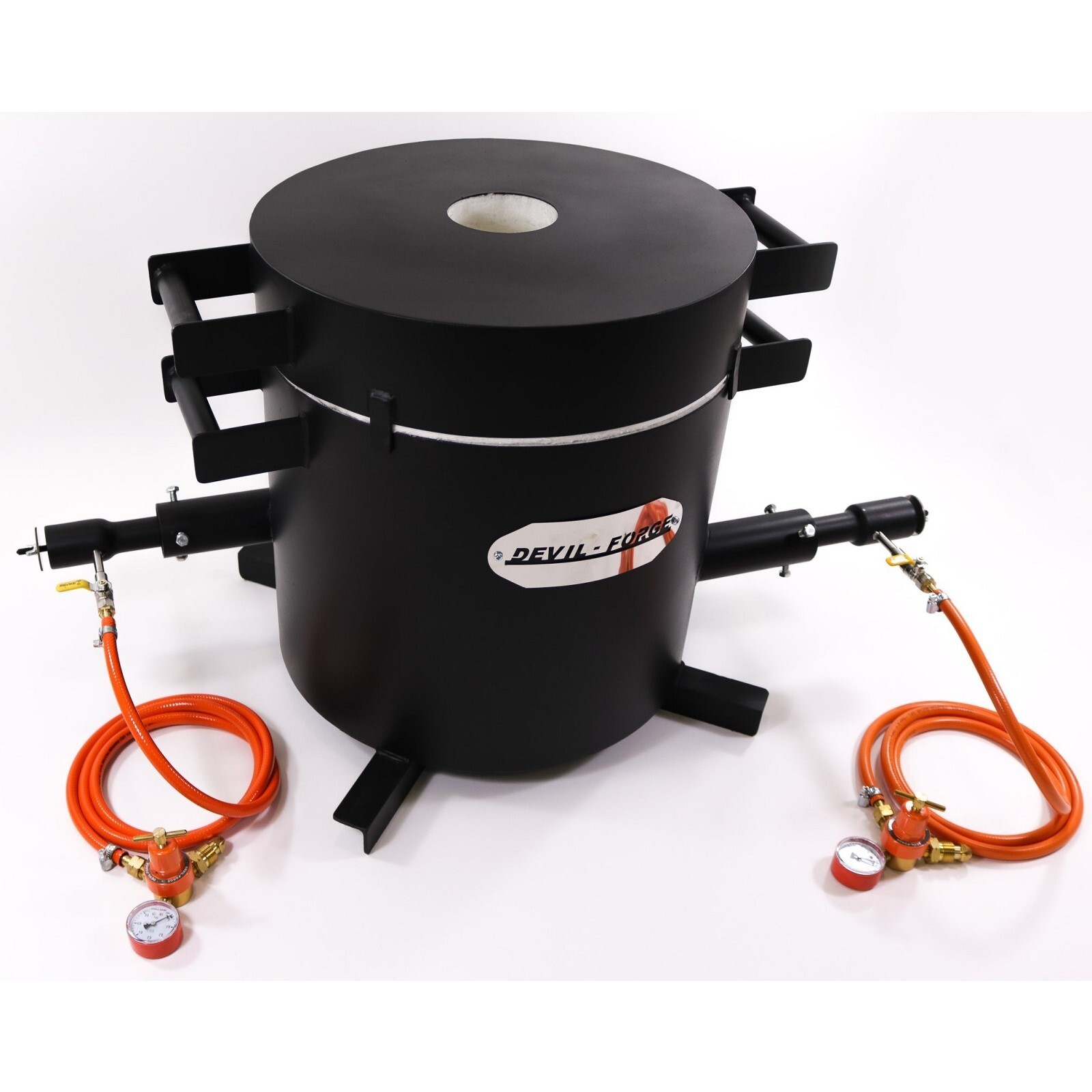 DEVIL-FORGE FB3Hb–20KG Gas Propane Melting Furnace Forge Burner +Crucible USA