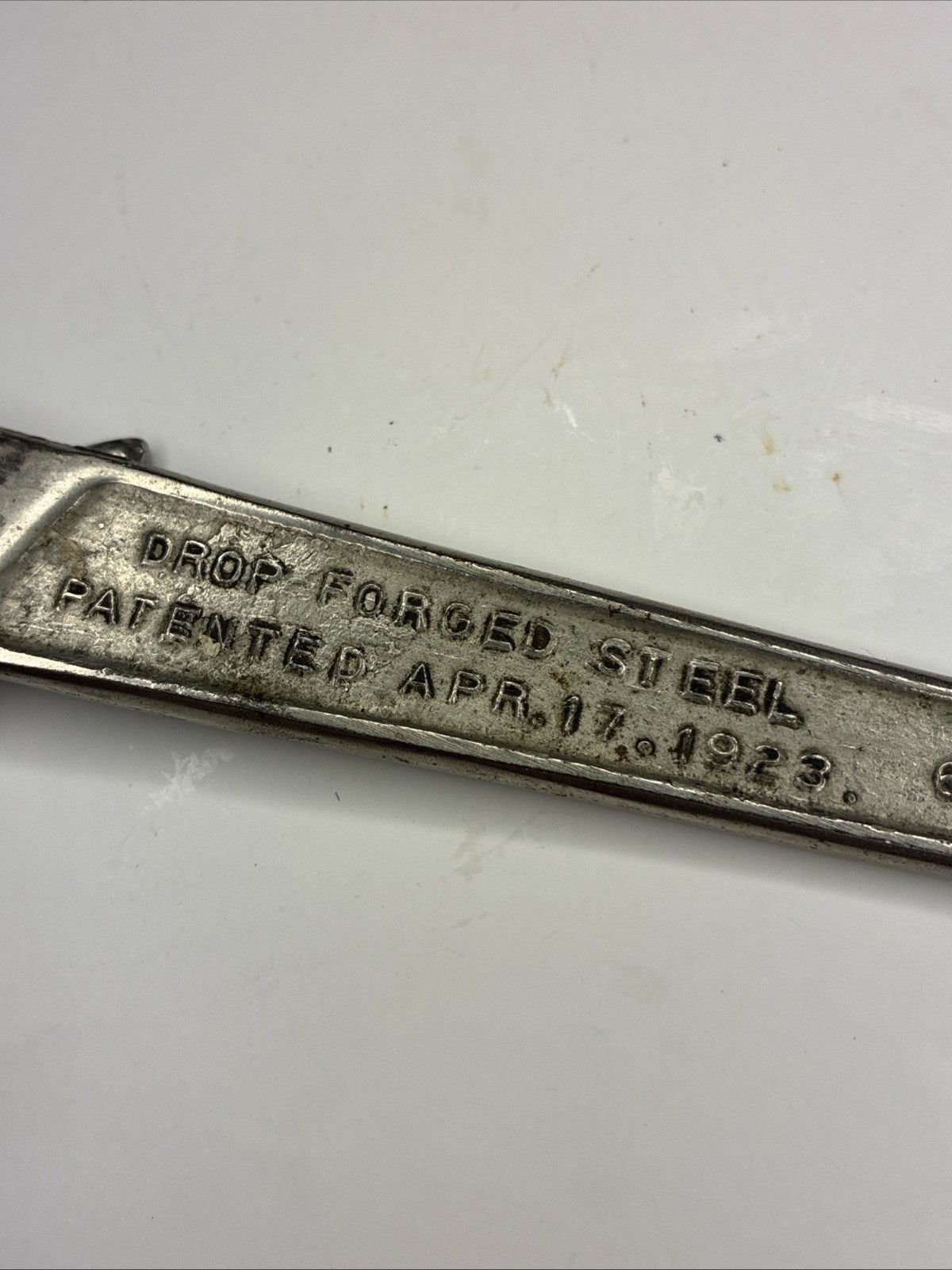 Vintage GELLMAN WRENCH CORP. No.61 Polly Adjustable Wrench 6 Inch