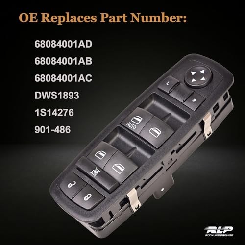 Driver Side Master Power Window Switch – 8Pins + 13Pins – Compatible with 2011
