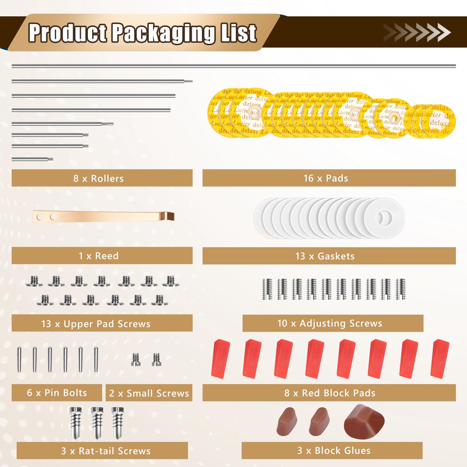 Flute Maintenance Kit – Complete Repair Tools and Accessories Set