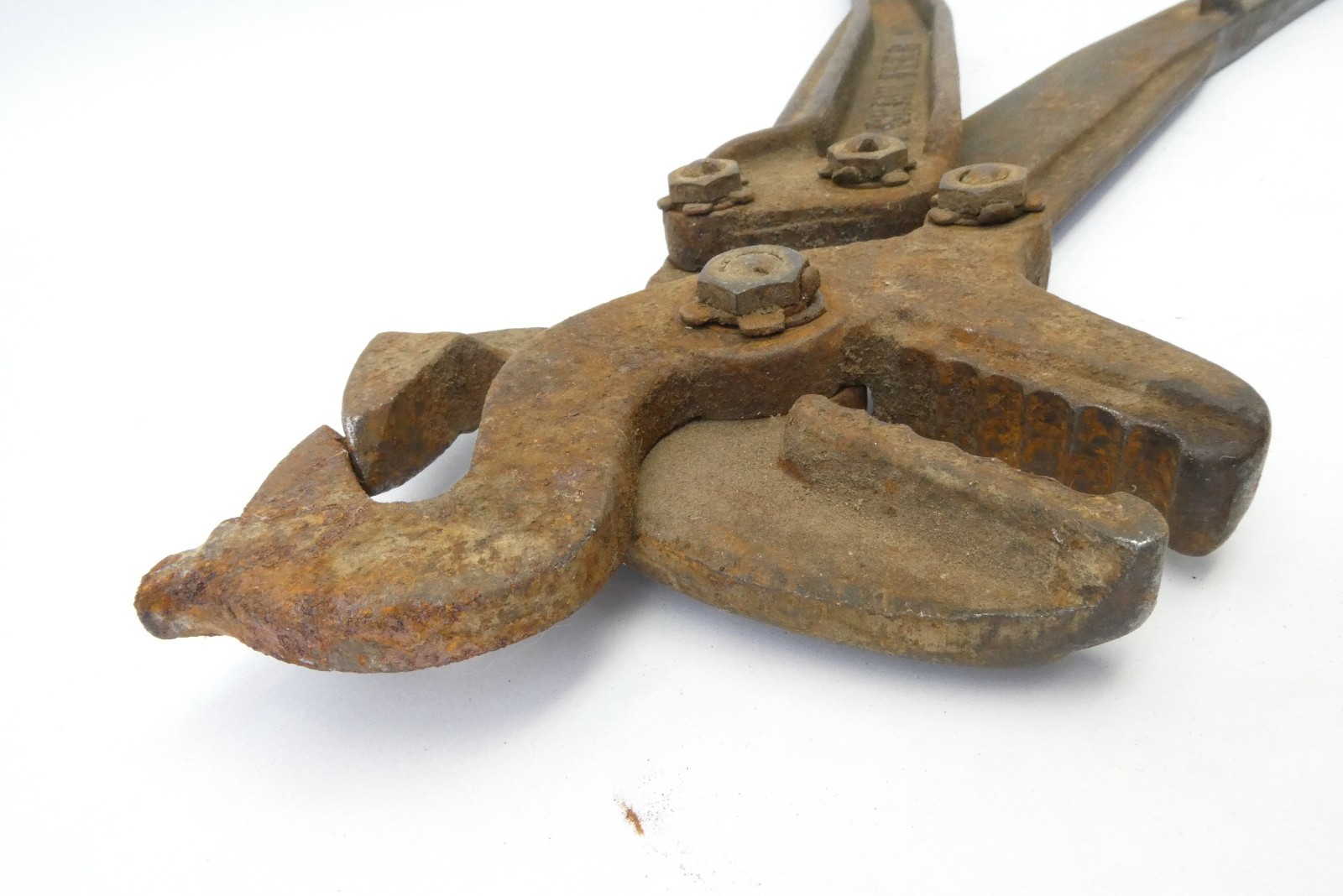 Antique No. 711 Chain Plier American Chain & Cable Co Bridgeport CT 30” Weed