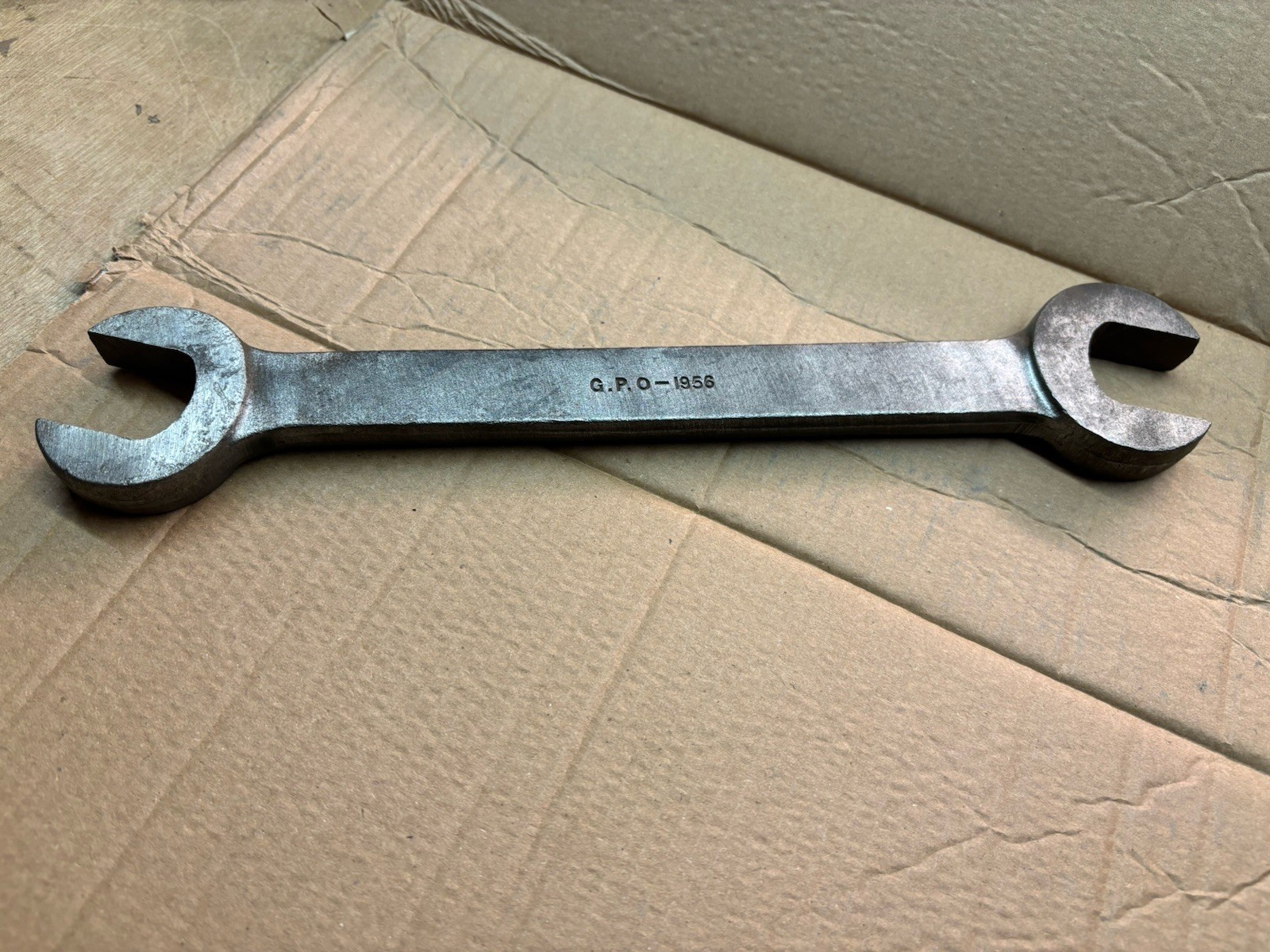 Vintage Garringtons GPO Dated 1956 Larger Spanner, Duel Sizes , Garringtons,