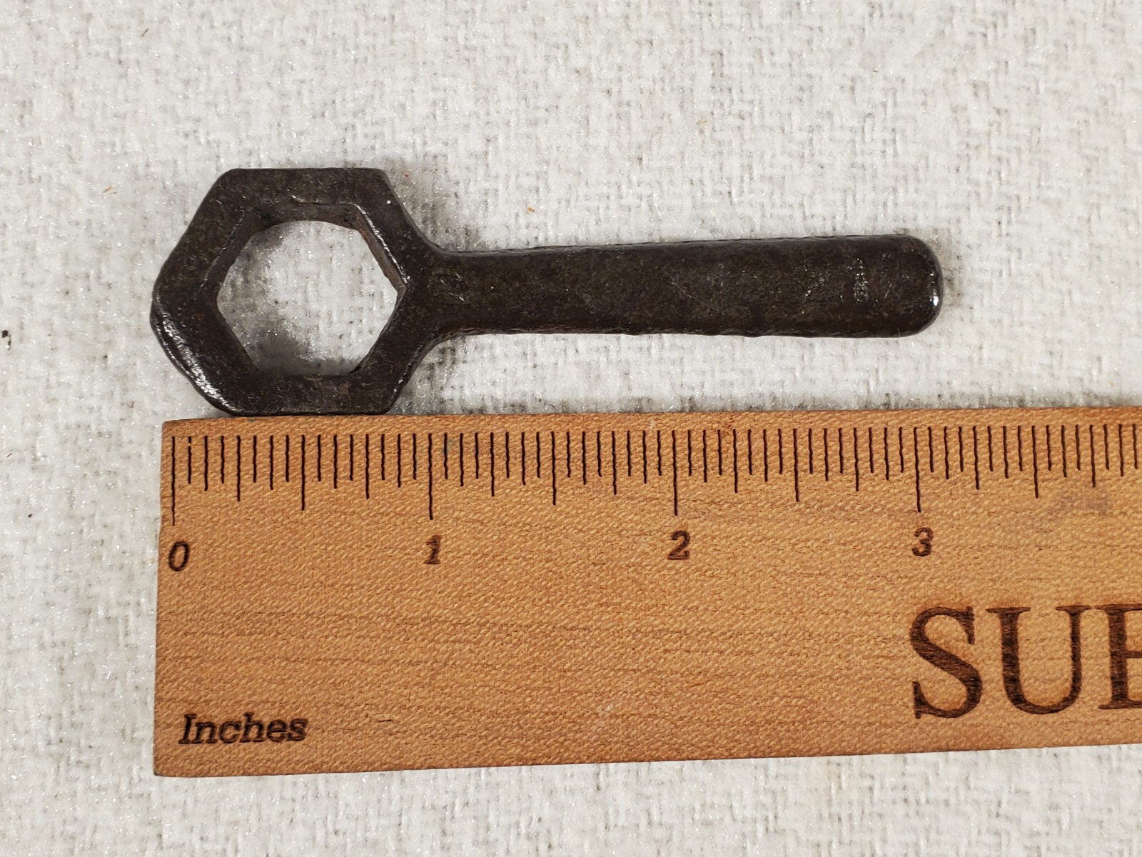 Antique Vintage Carriage Key Spanner / Wrench / Hexagon