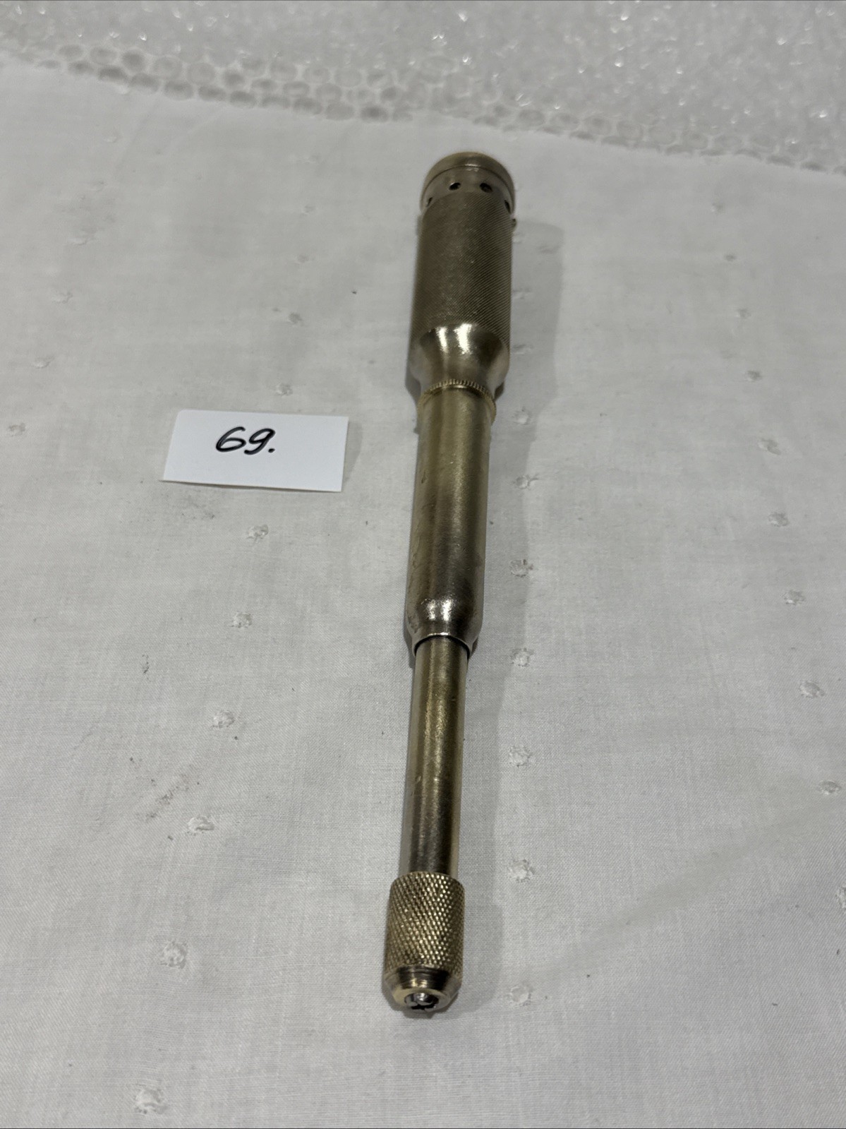 Rare Antique Goodell-Pratt- Push Drill Spiral Screwdriver Pat Date Dec 28 1915!